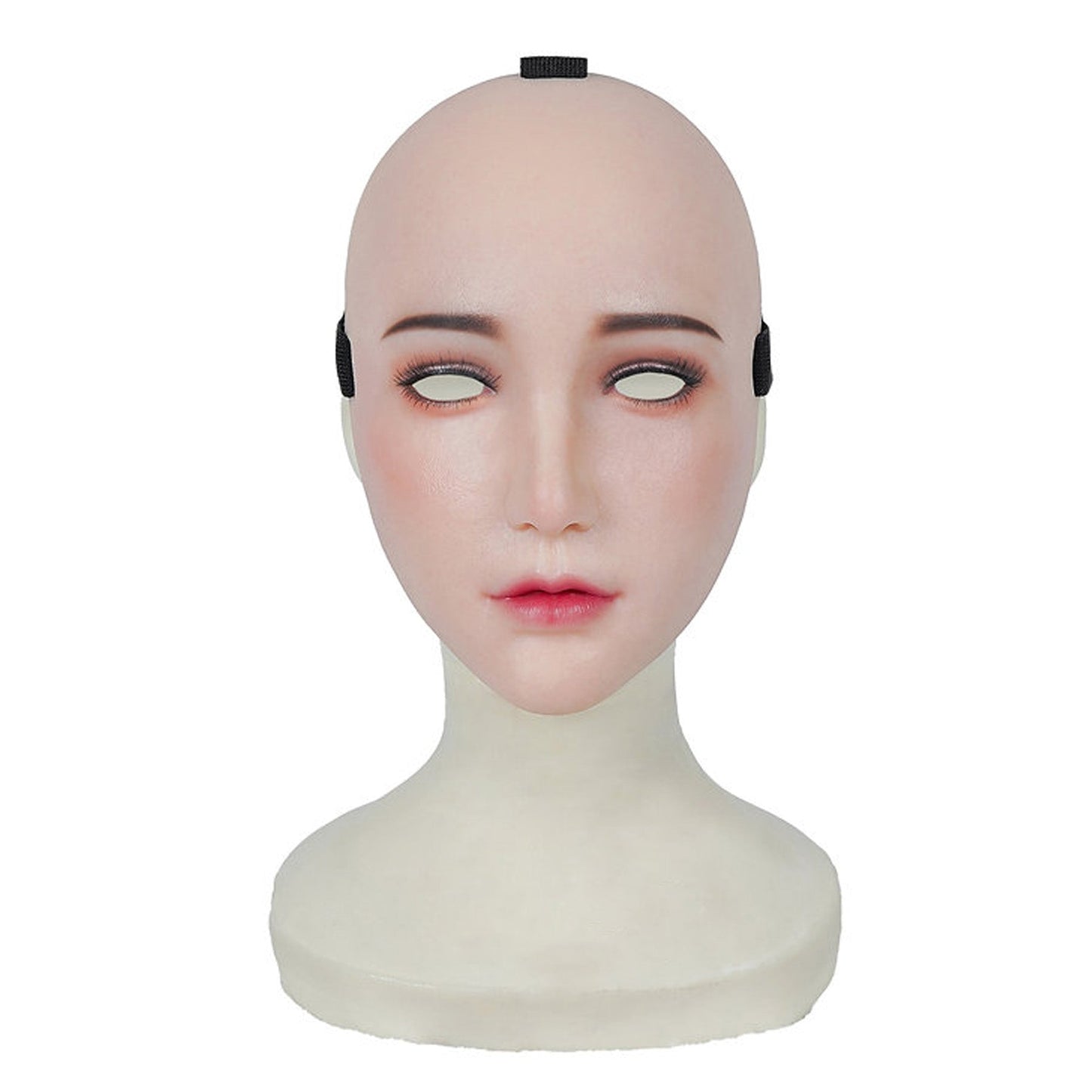 Chin Silicone Realistic Face Sweetheart Makeup Female Mask - Quaworth