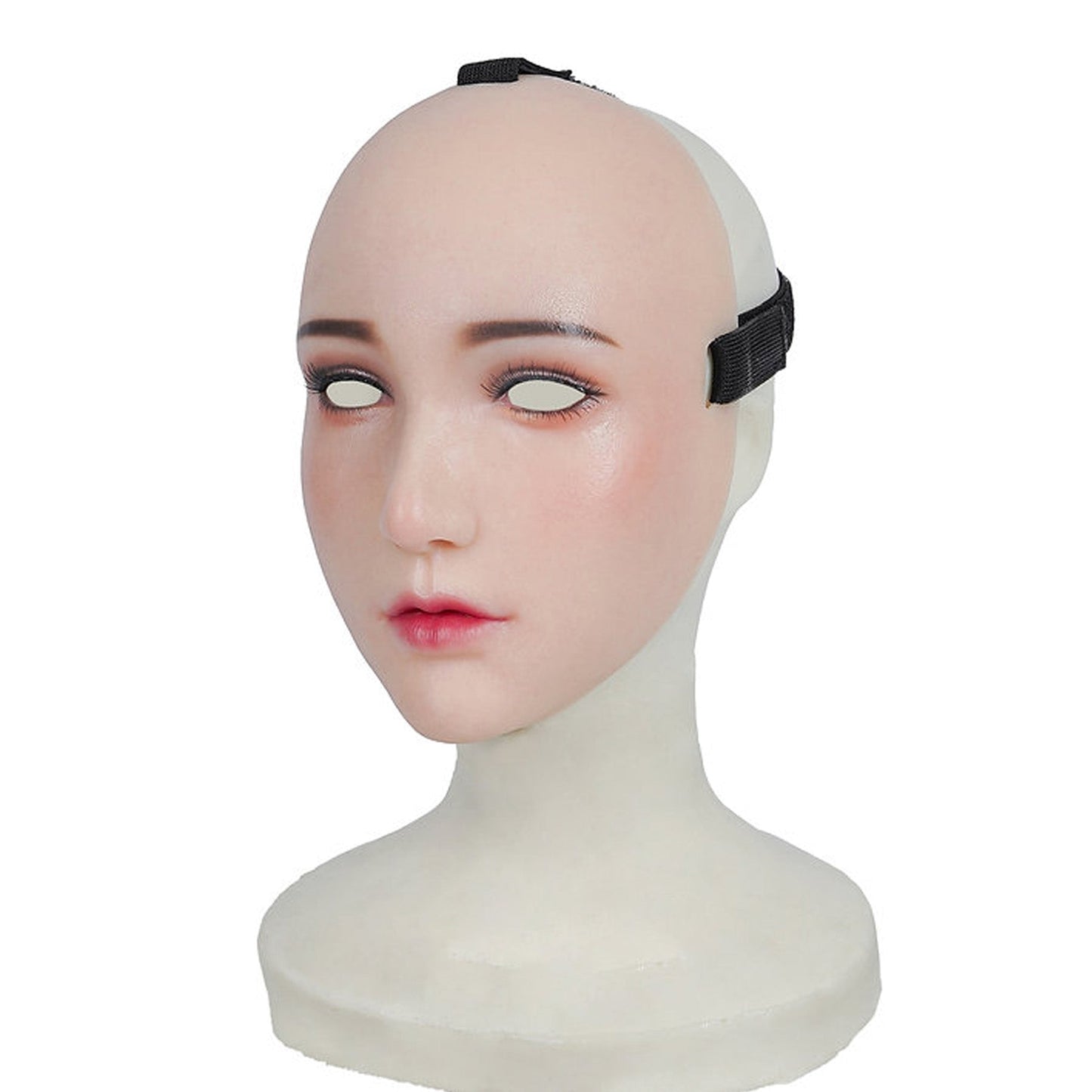 Chin Silicone Realistic Face Sweetheart Makeup Female Mask - Quaworth