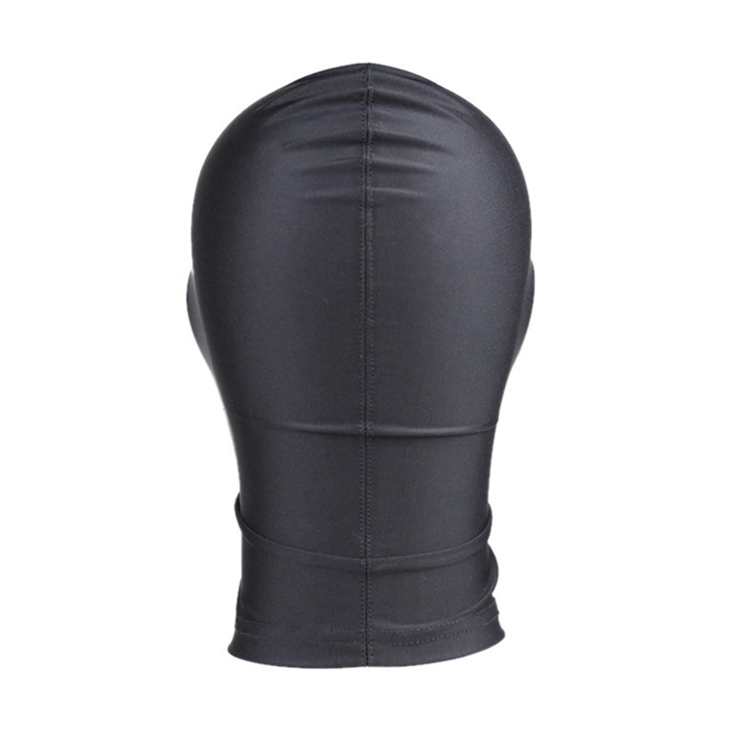 Spandex Solid Color Zipper Mouth Hood Mask - Quaworth