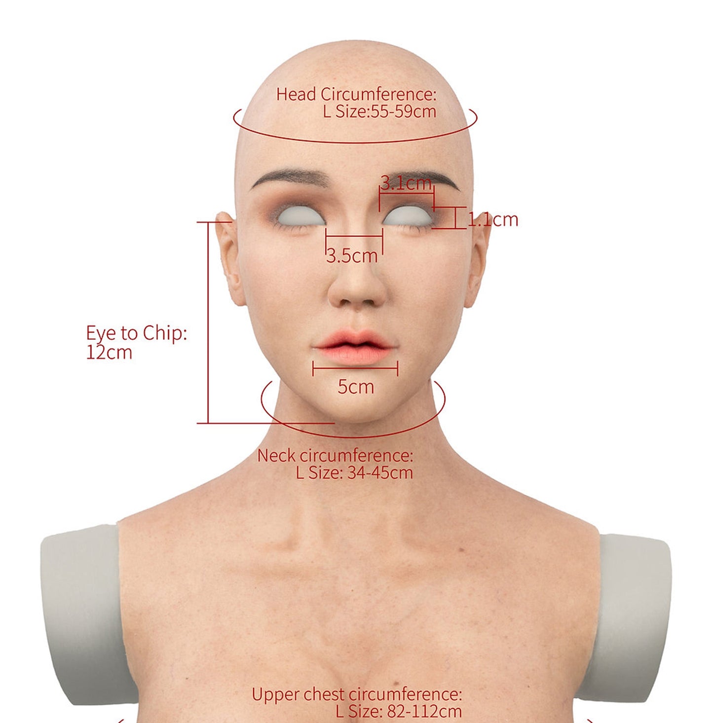 Cyndi Silicone Mask Standard Version - Quaworth