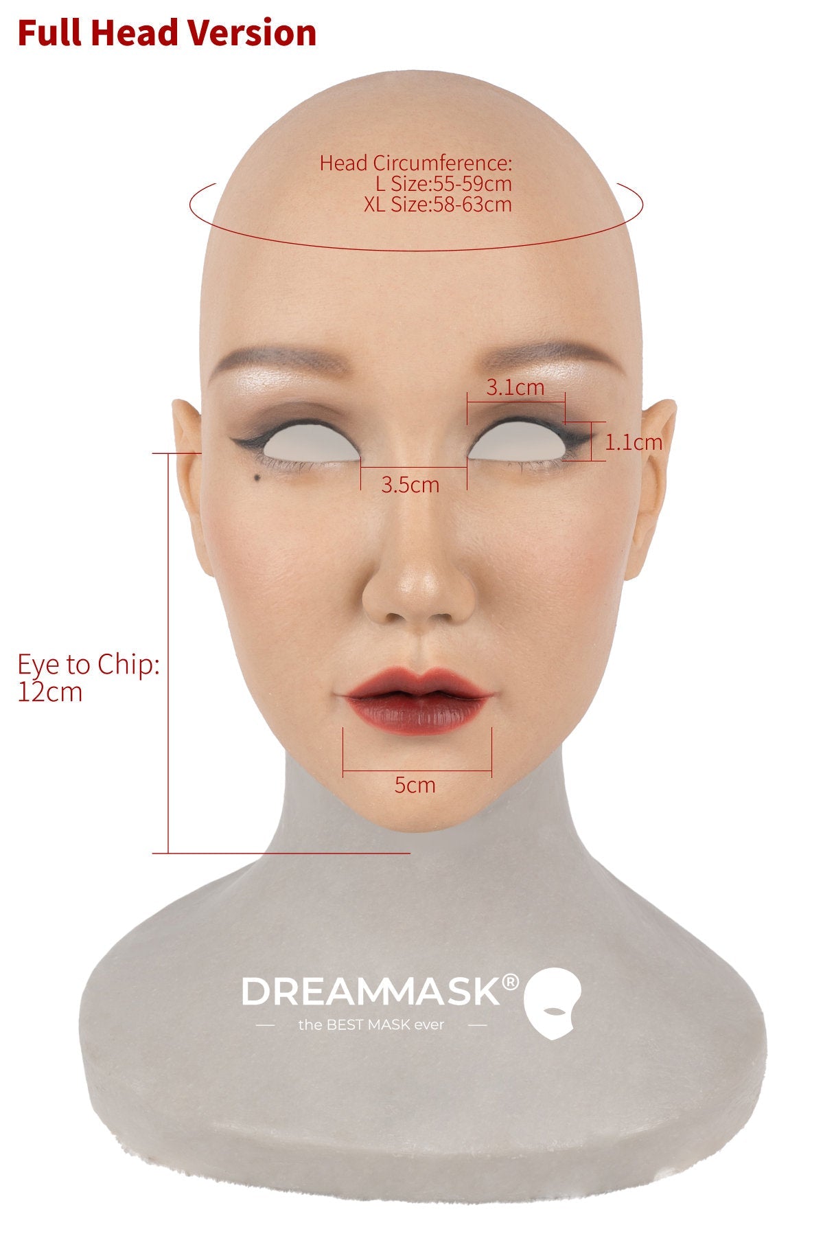 Abigale Silicone Mask Charm Version - Quaworth