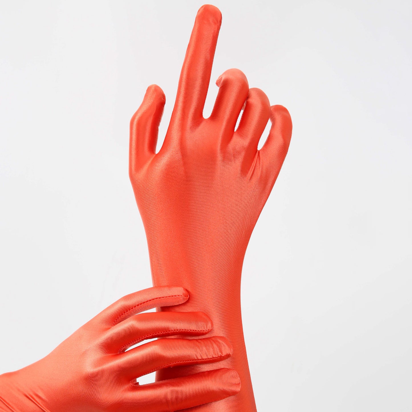 Alecto Series Ultra Thin Glossy Sunscreen Over Elbow Gloves - Quaworth