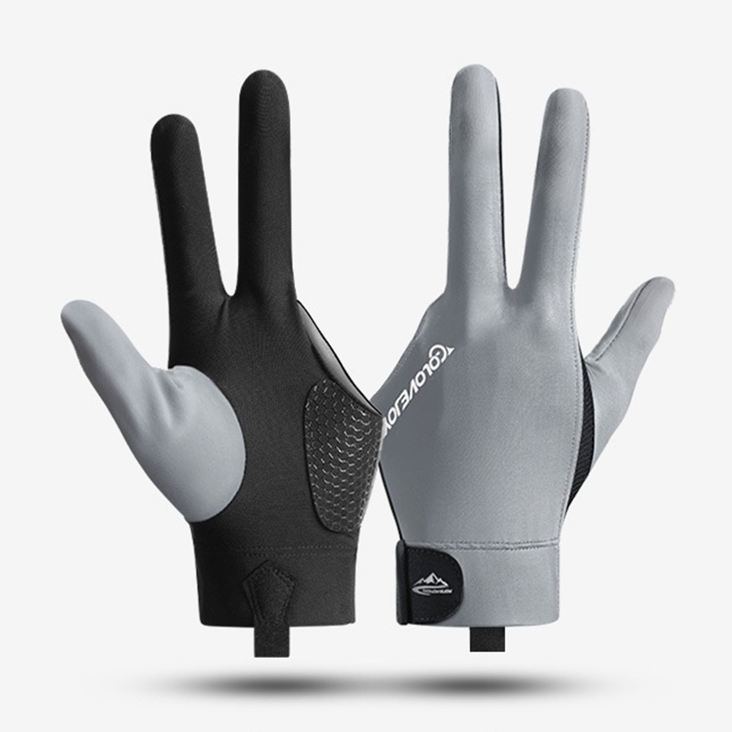 Three Finger Billiards Snooker Pool Glove