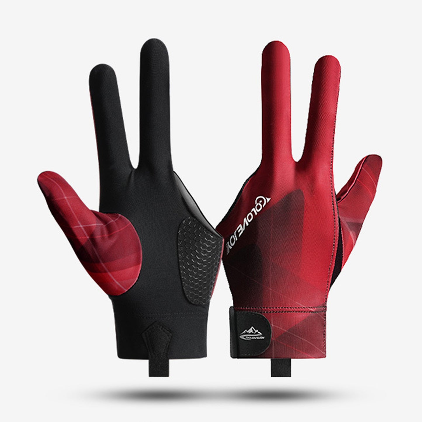Three Finger Billiards Snooker Pool Glove