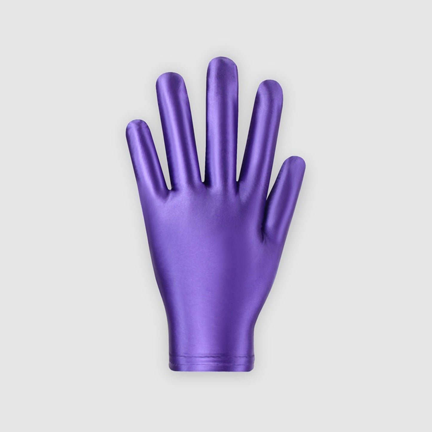 Glossy Spandex Wrist Length Gloves