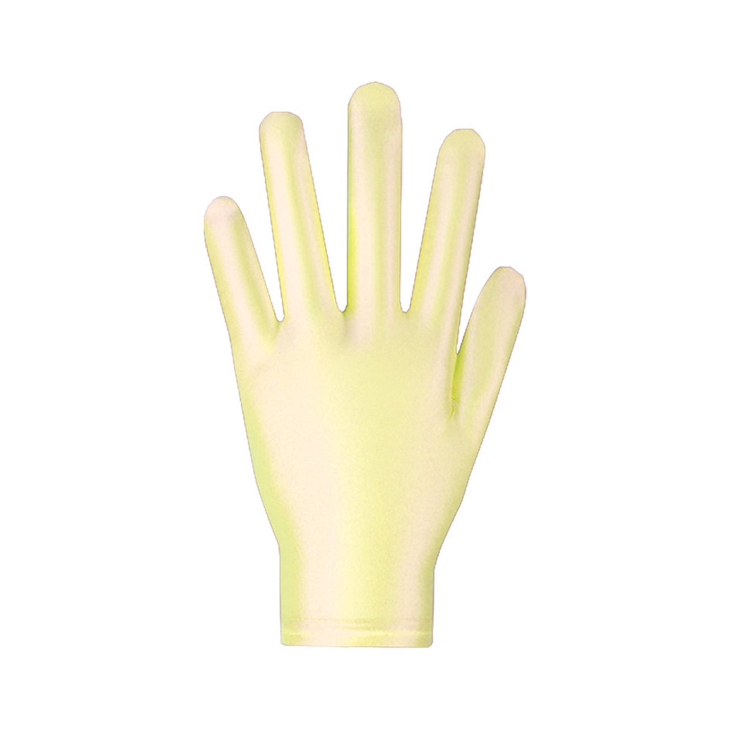 Glossy Spandex Wrist Length Gloves
