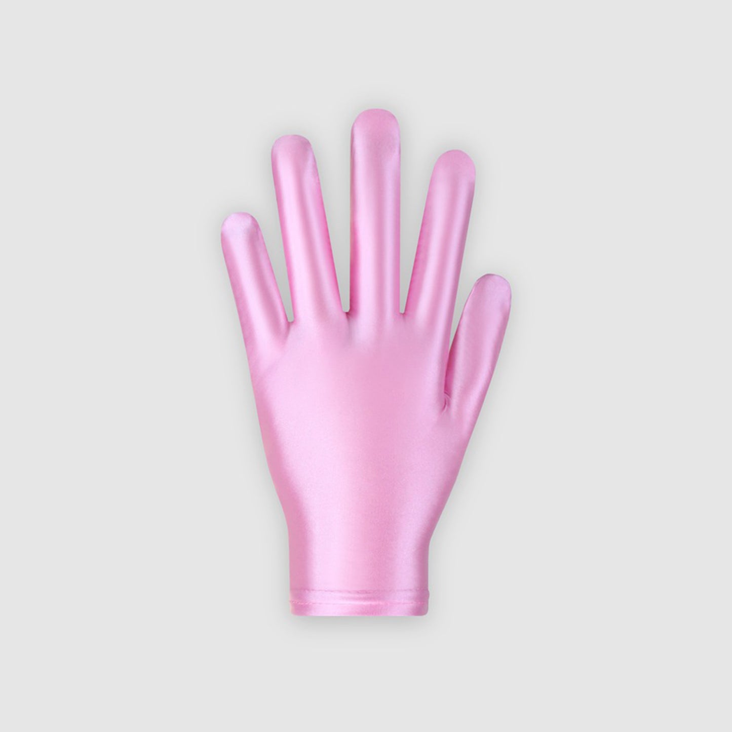 Glossy Spandex Wrist Length Gloves