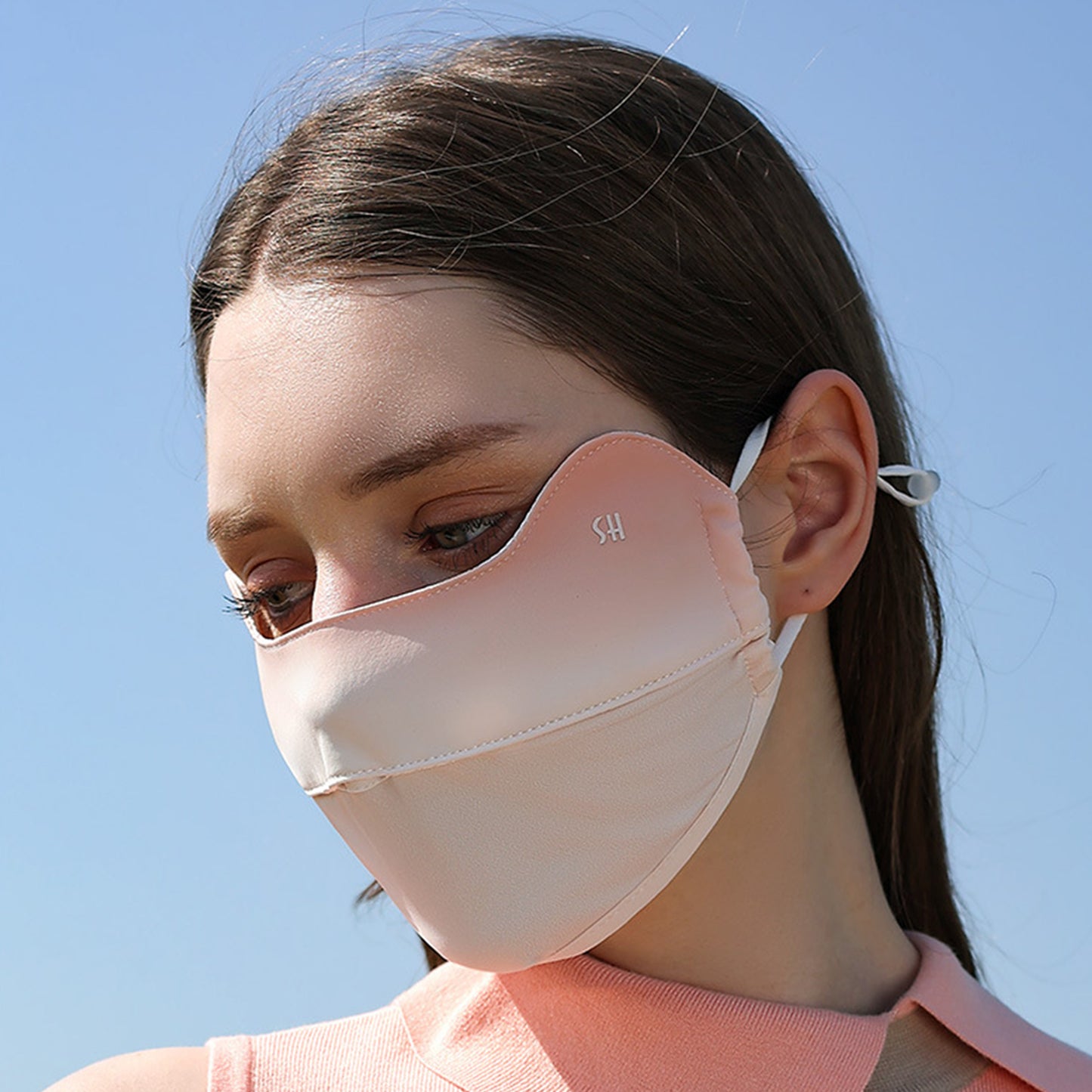 Gradient Ice Silk Sunscreen Mask - Quaworth