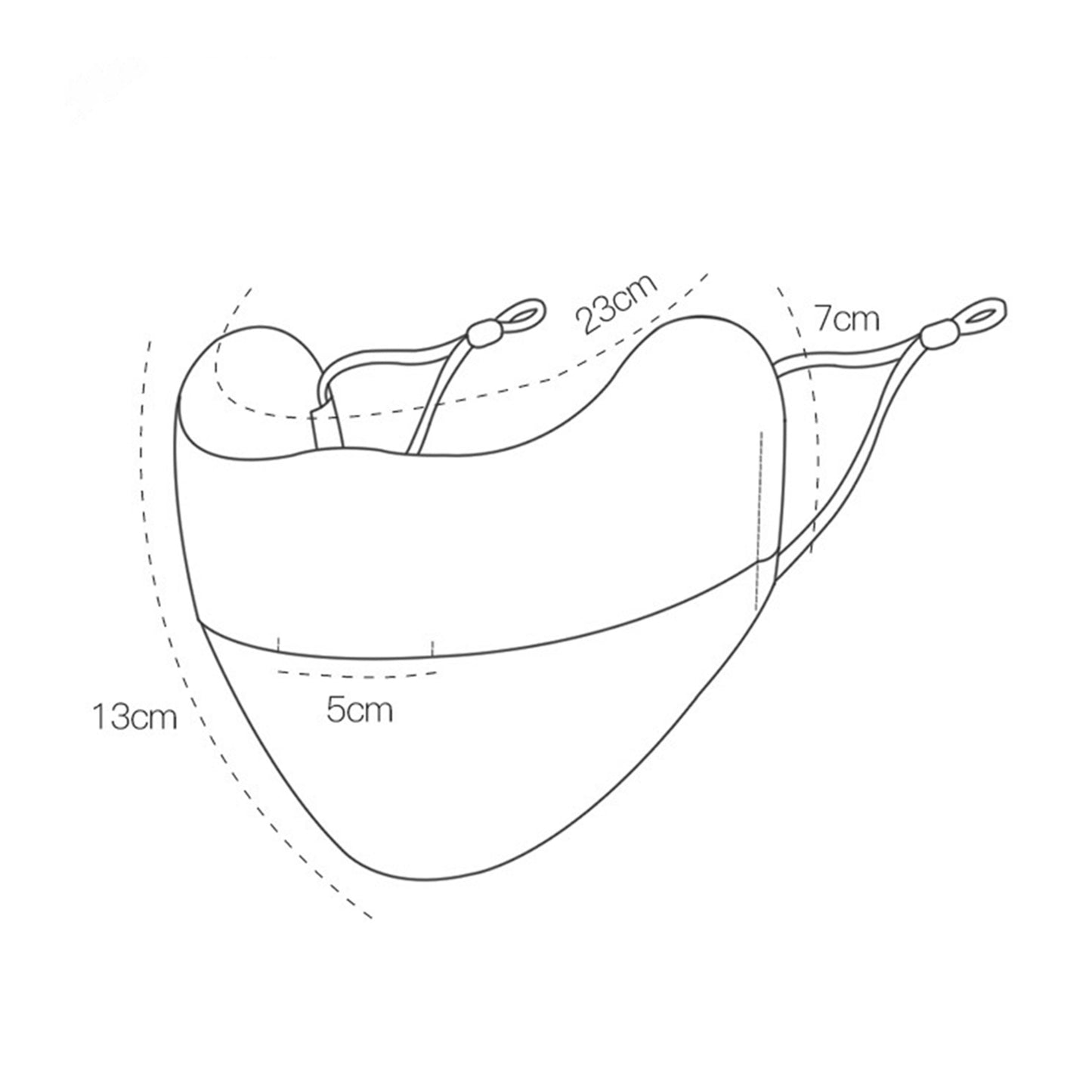 Gradient Ice Silk Sunscreen Mask - Quaworth