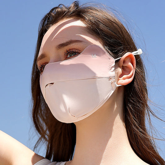 Gradient Ice Silk Sunscreen Mask - Quaworth