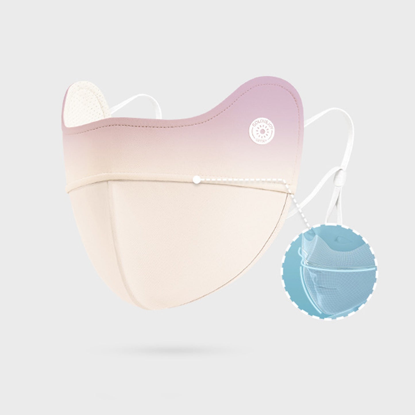 Gradient Ice Silk Sunscreen Mask - Quaworth