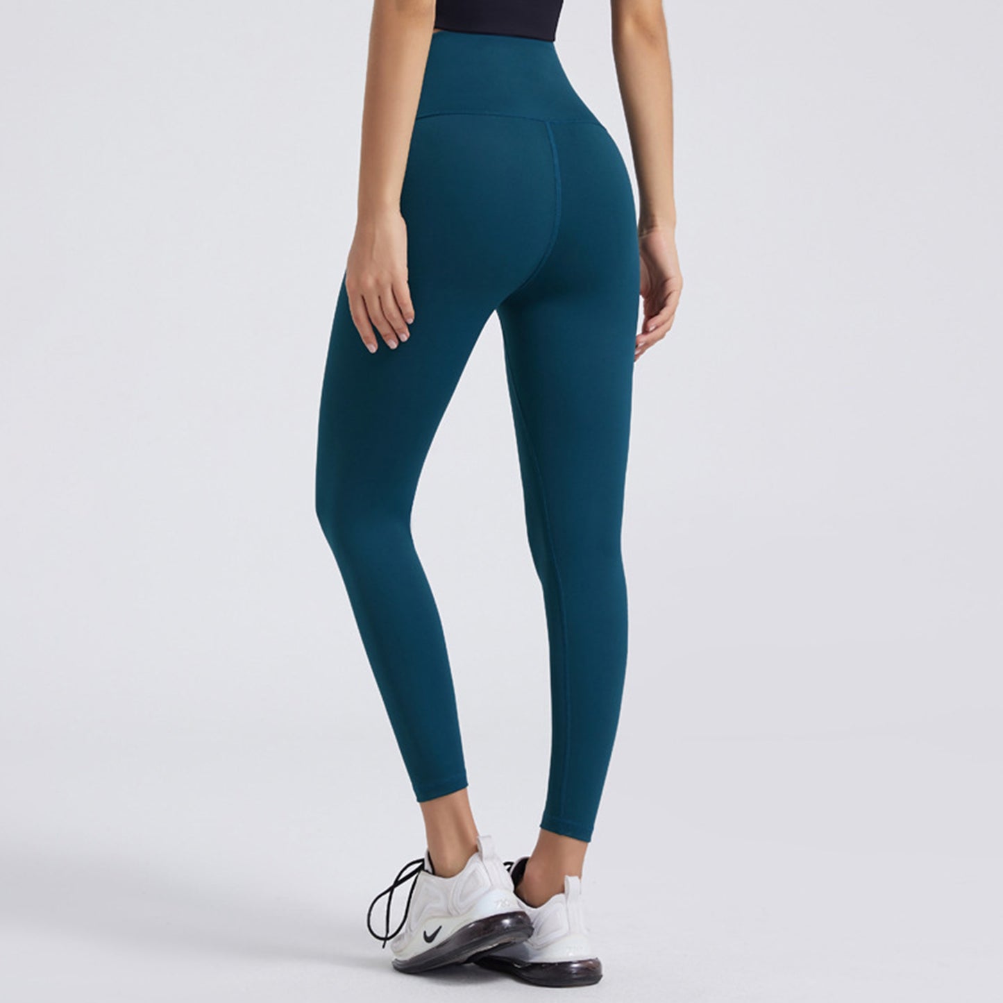 Green Series High Rise Compression Yoga Sport Legging Pant - Quaworth
