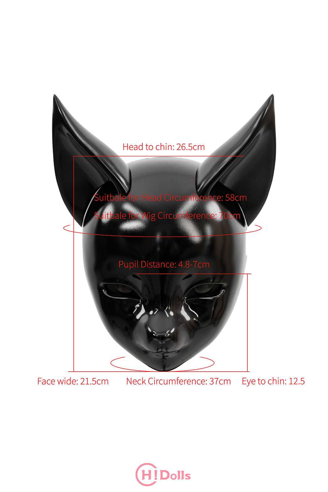 Kyuubi Kigurumi Mask Dark Version - Quaworth