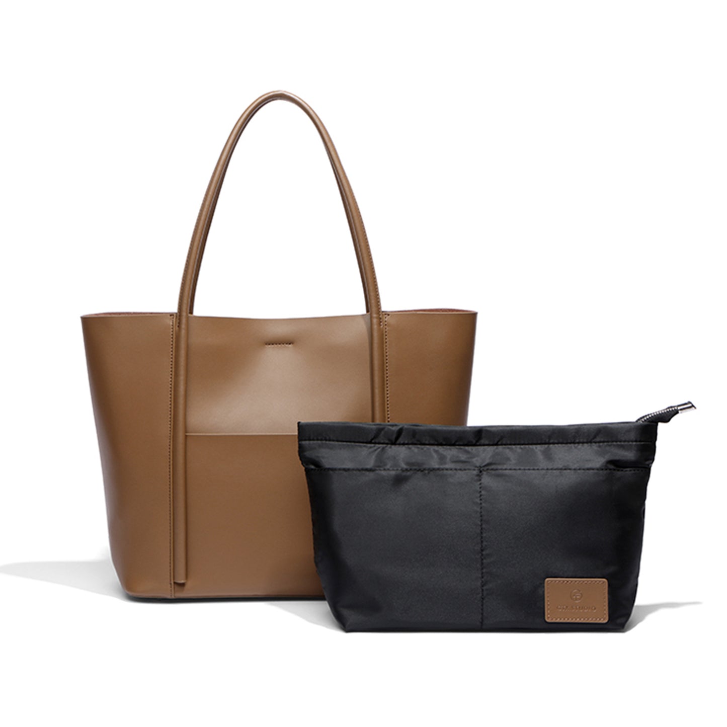 Large Capacity Daily Leather Tote Bag