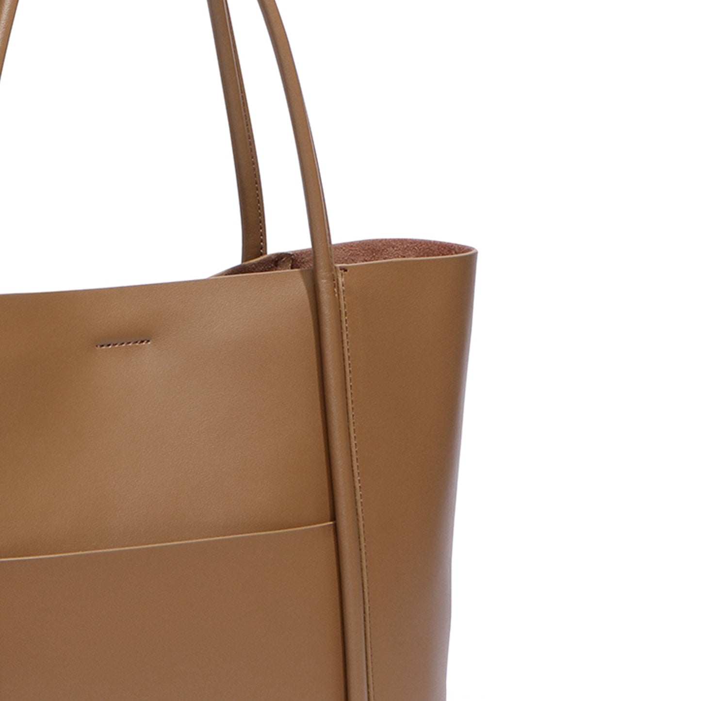 Large Capacity Daily Leather Tote Bag