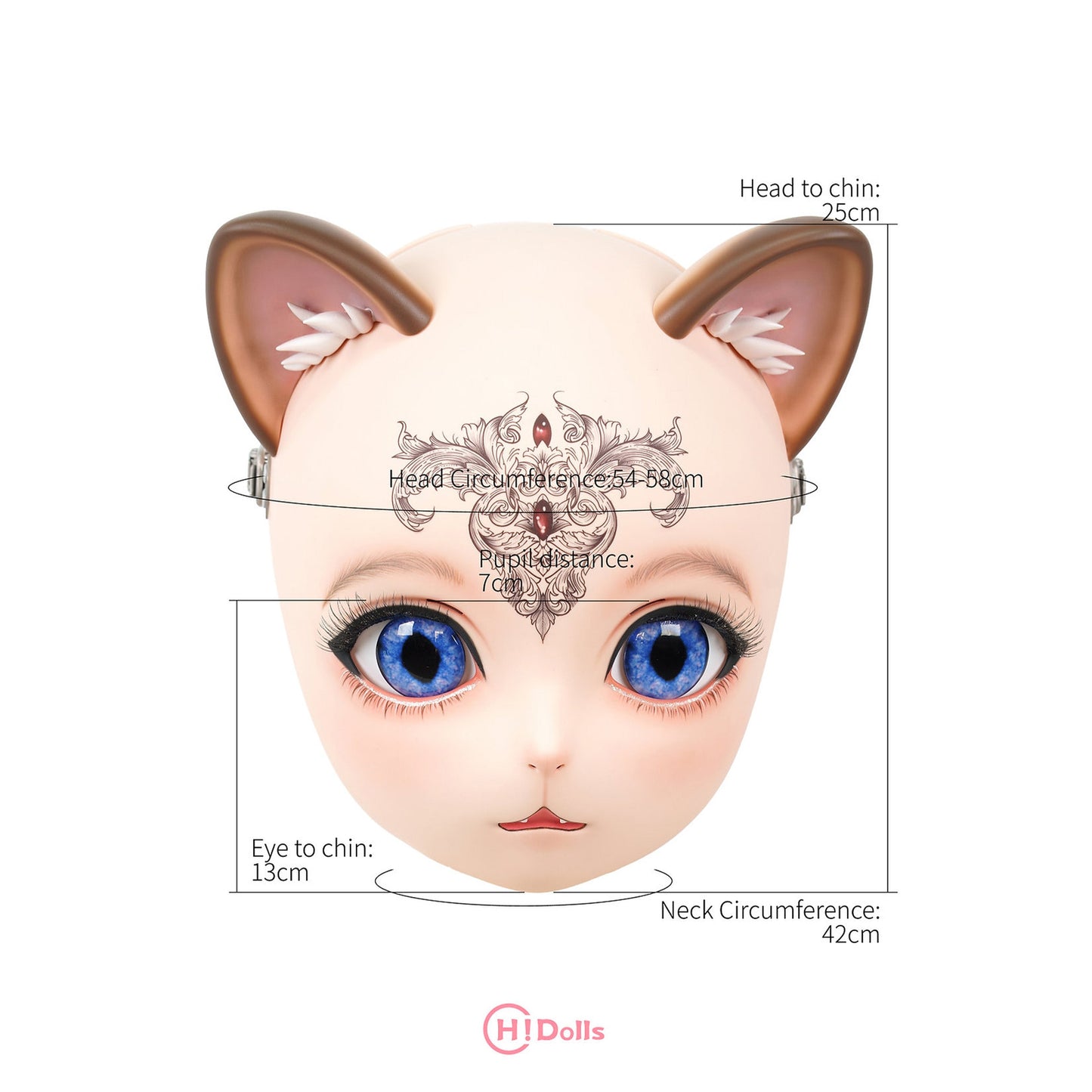 Lilith Kigurumi Mask Special Makeup Version - Quaworth