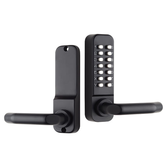 Cerradura mecánica de puerta con entrada sin llave