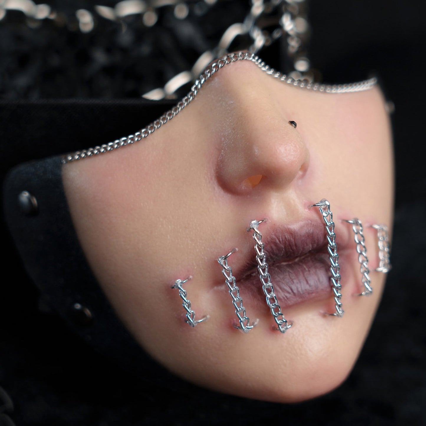 Nebula Chain Bondage Enigmask - Quaworth