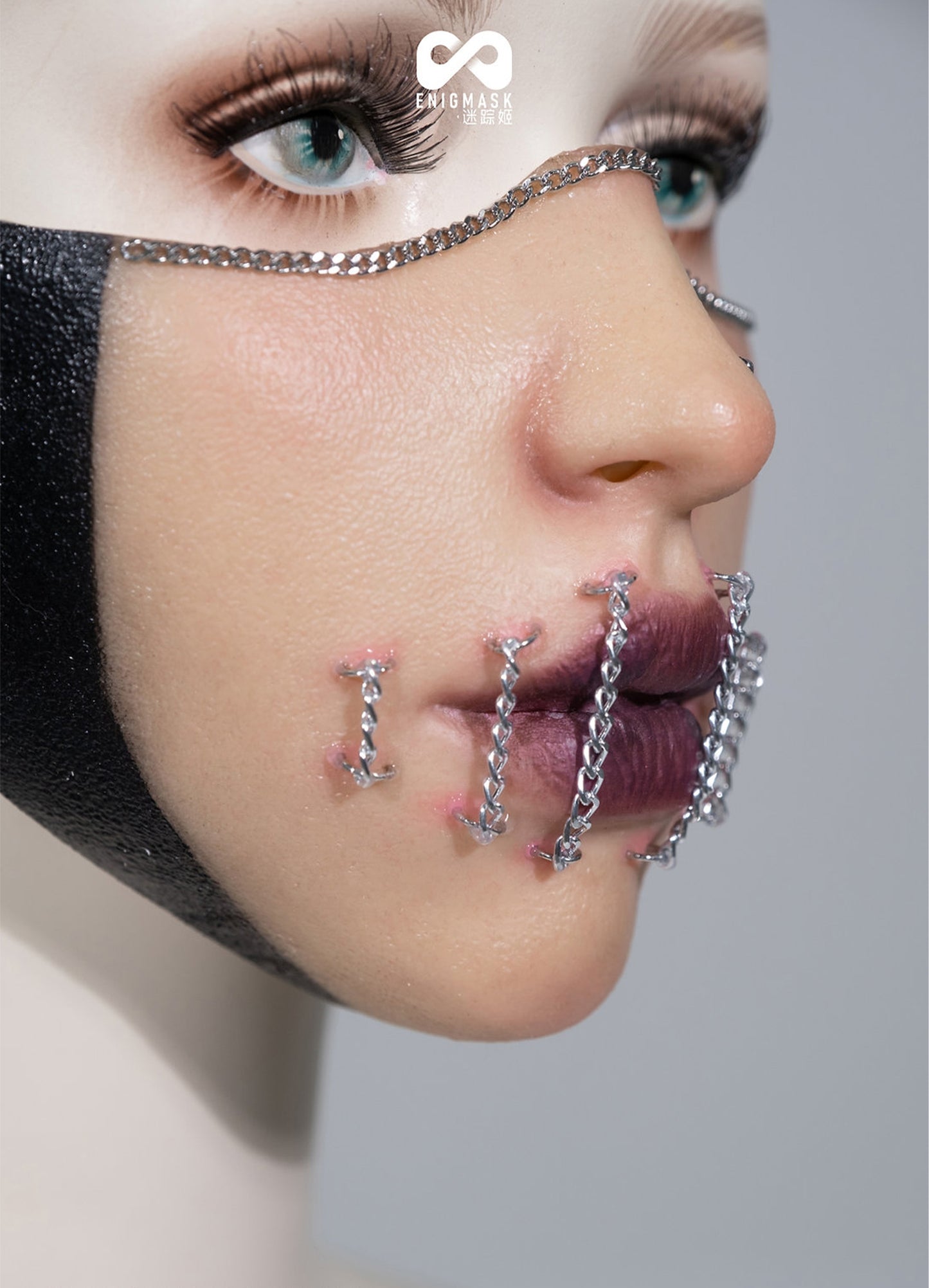 Nebula Chain Bondage Enigmask - Quaworth