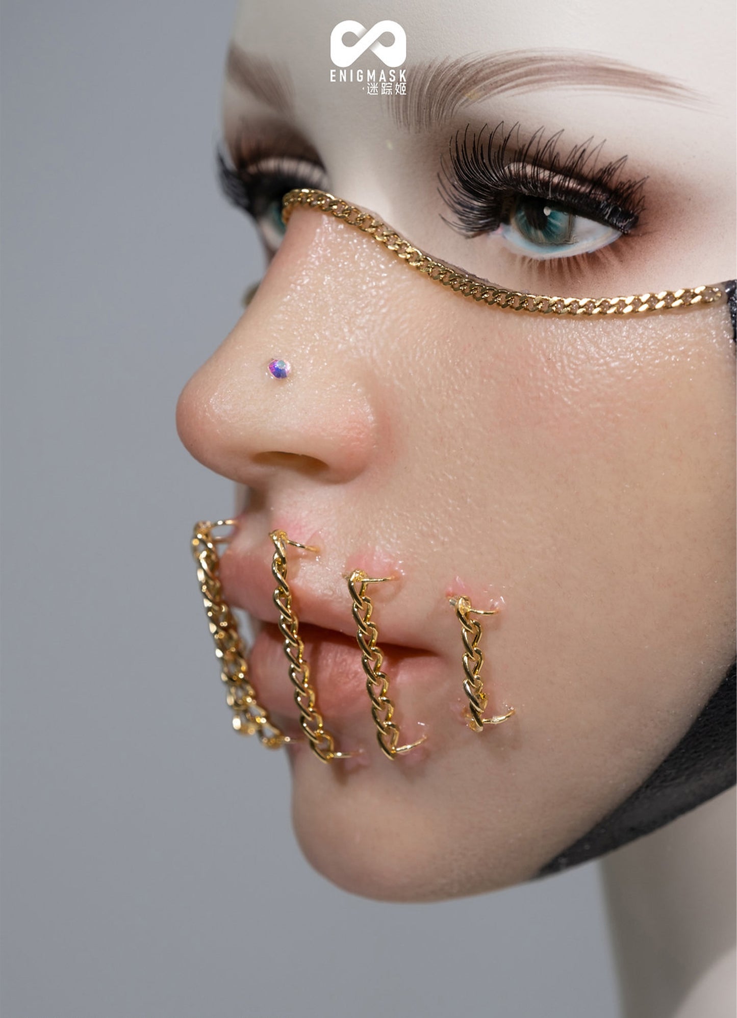 Nebula Chain Bondage Enigmask - Quaworth