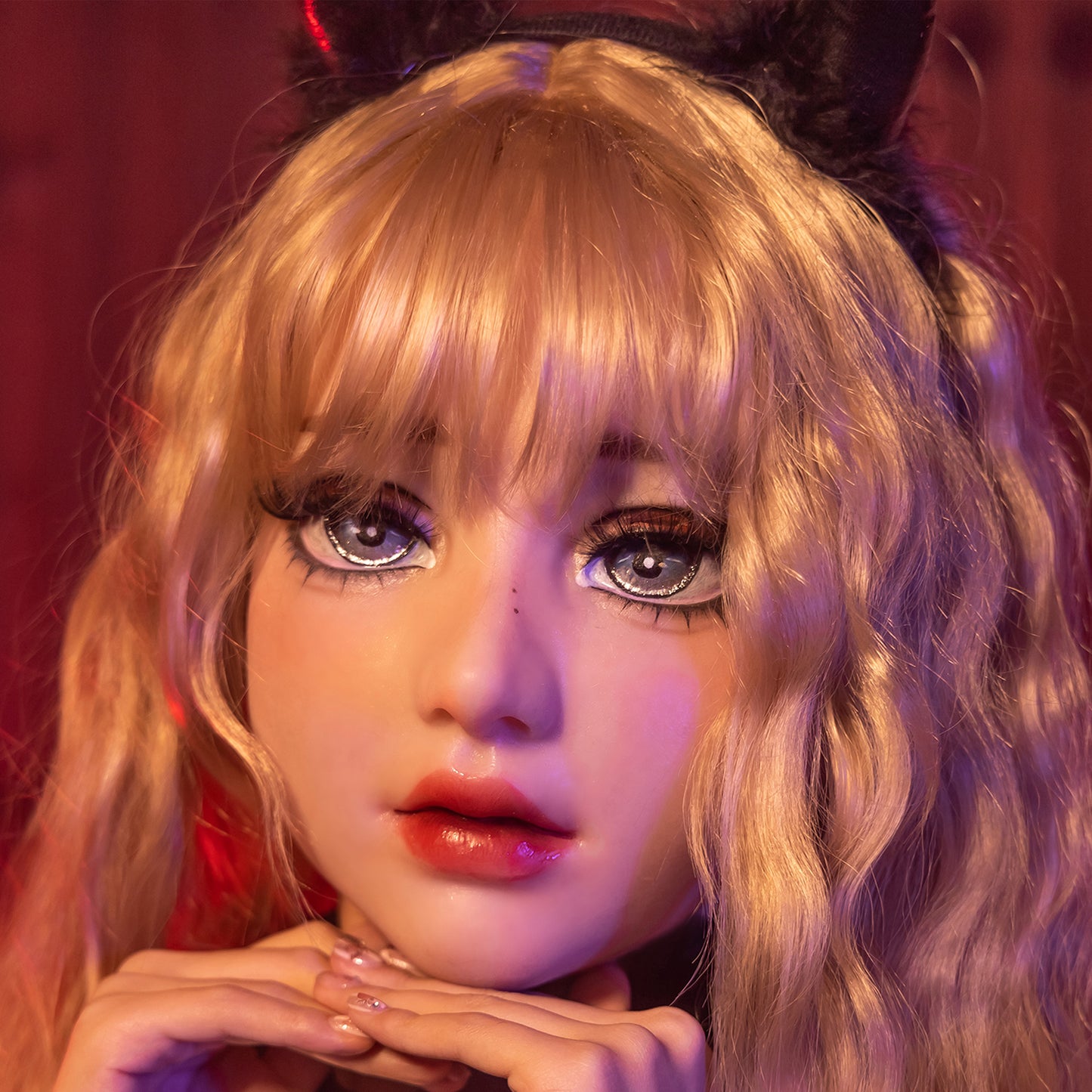 Nun Silicone Kigurumi Style Female Mask Standard Makeup Version - Quaworth