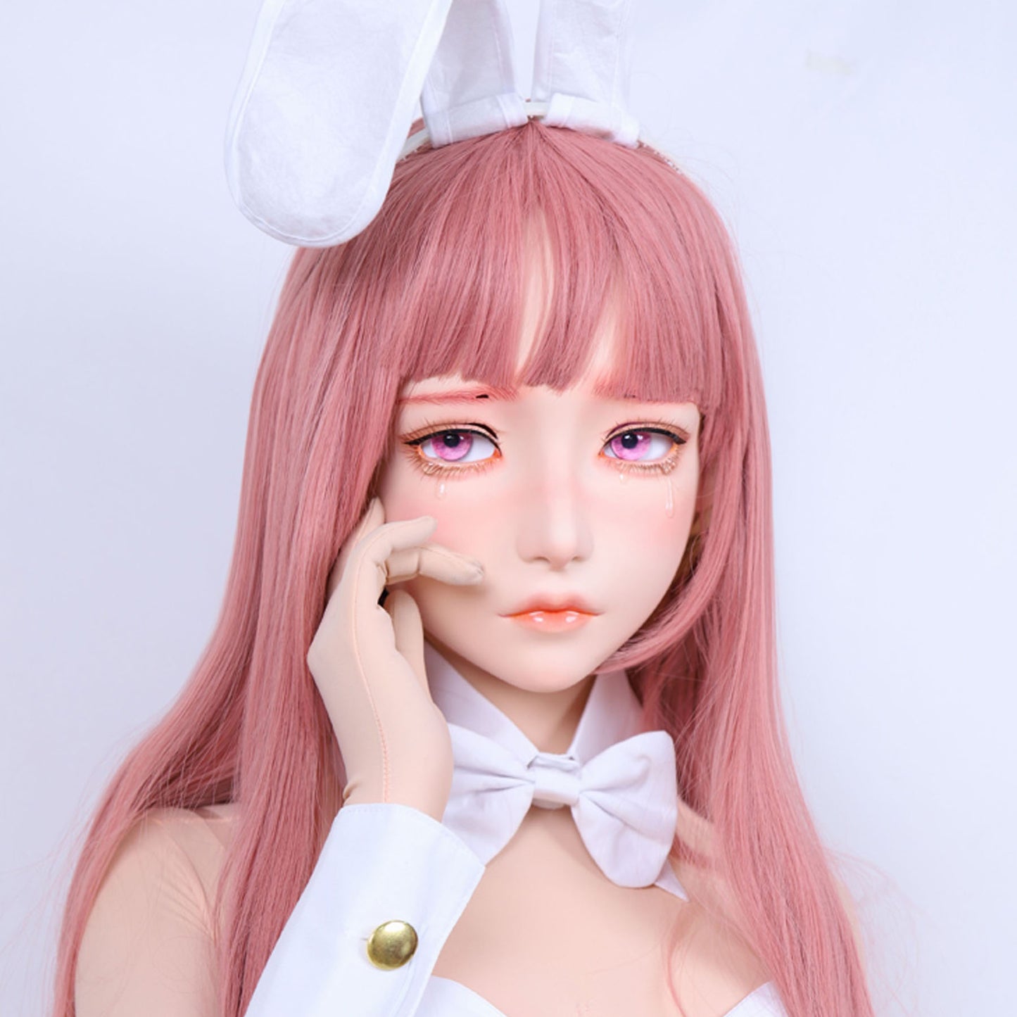 Luna DE Lockable Full Head Kigurumi Mask - Quaworth
