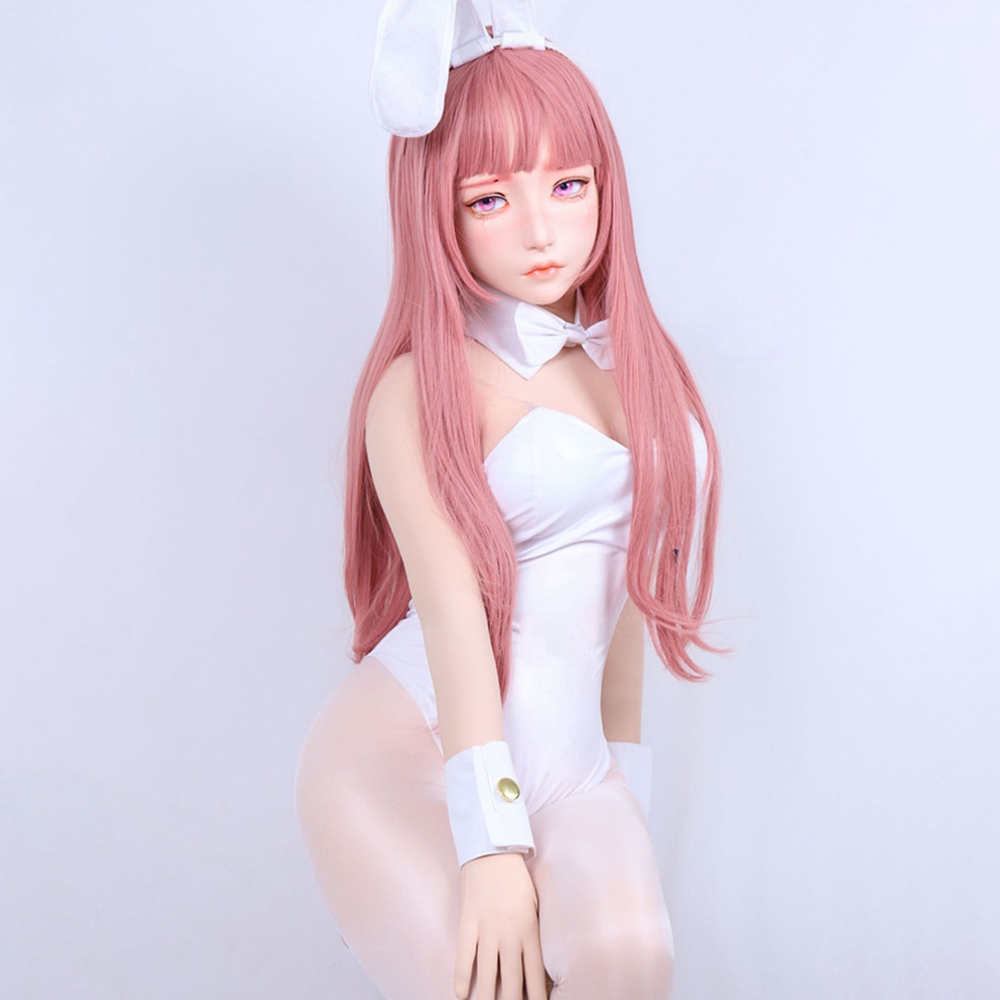 Luna DE Lockable Full Head Kigurumi Mask - Quaworth
