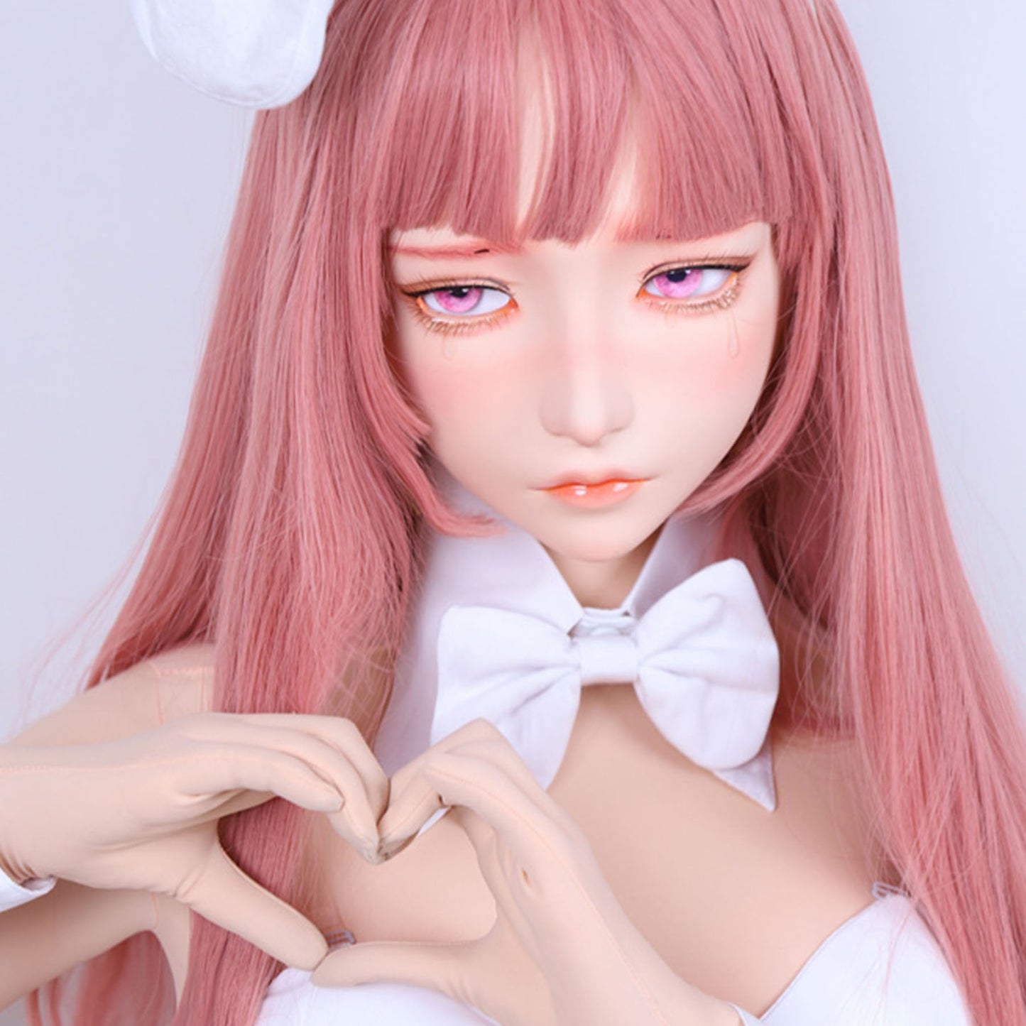 Luna DE Lockable Full Head Kigurumi Mask - Quaworth