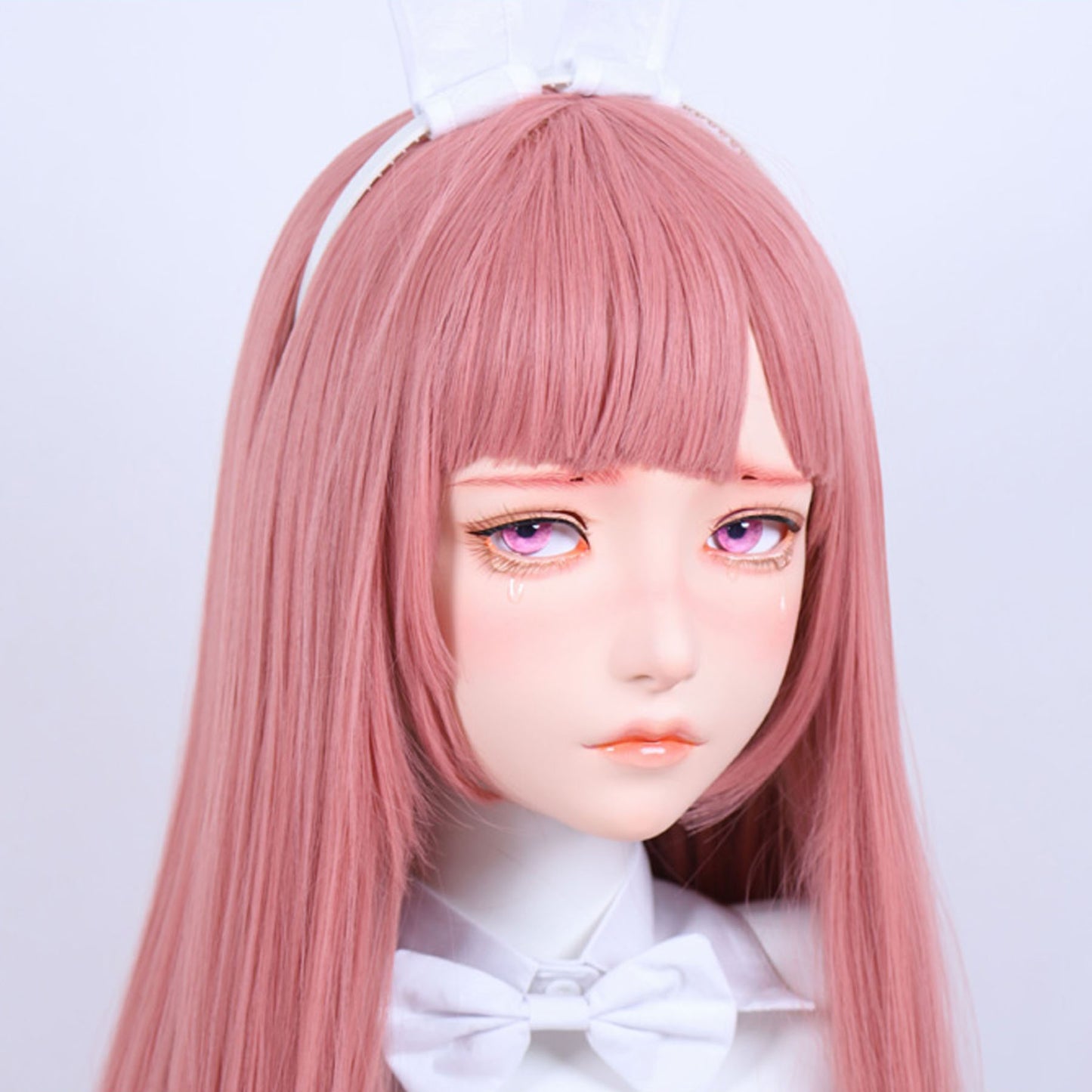 Luna DE Lockable Full Head Kigurumi Mask - Quaworth