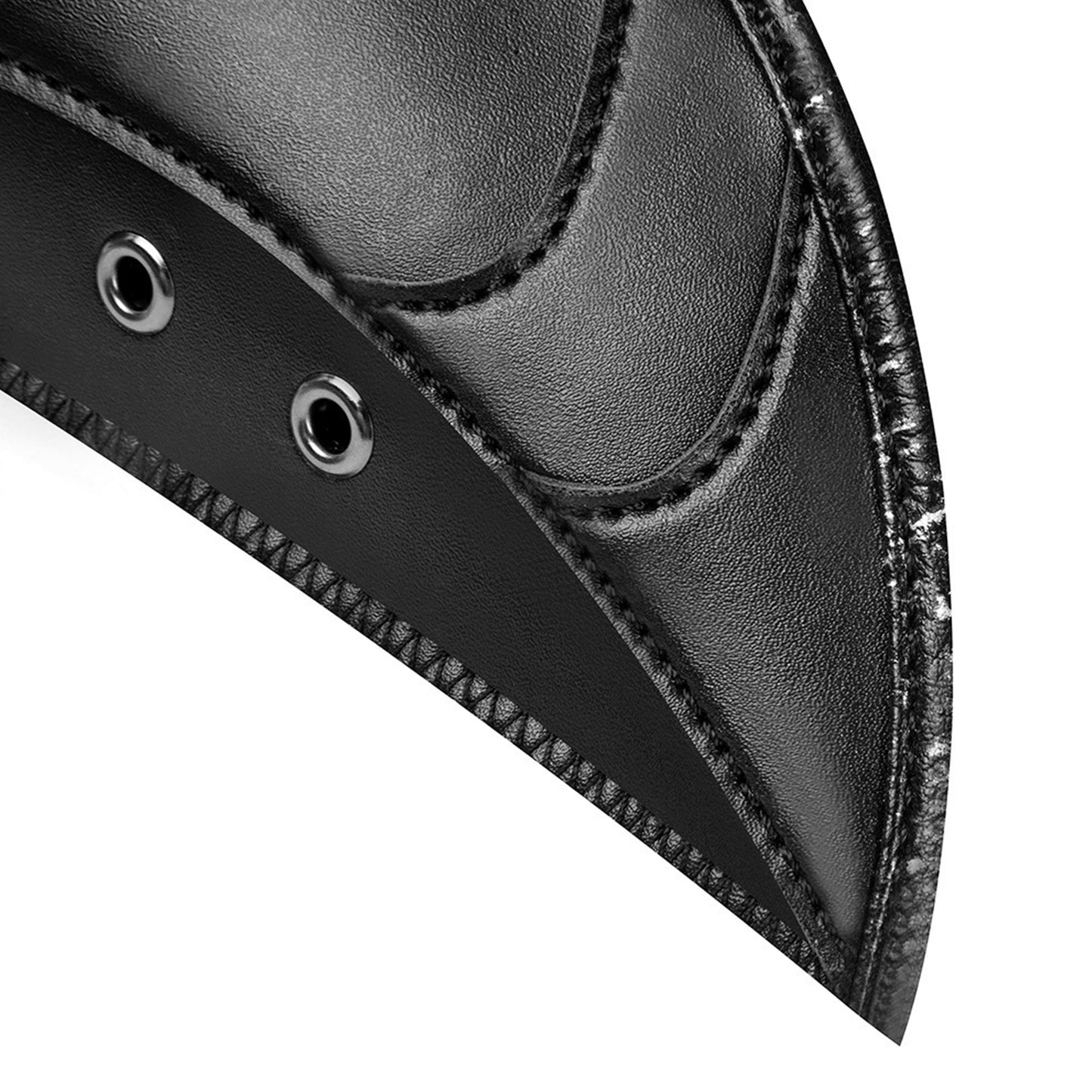 Vegan Leather Plague Doctor Adjustable Strap Beak Mask - Quaworth