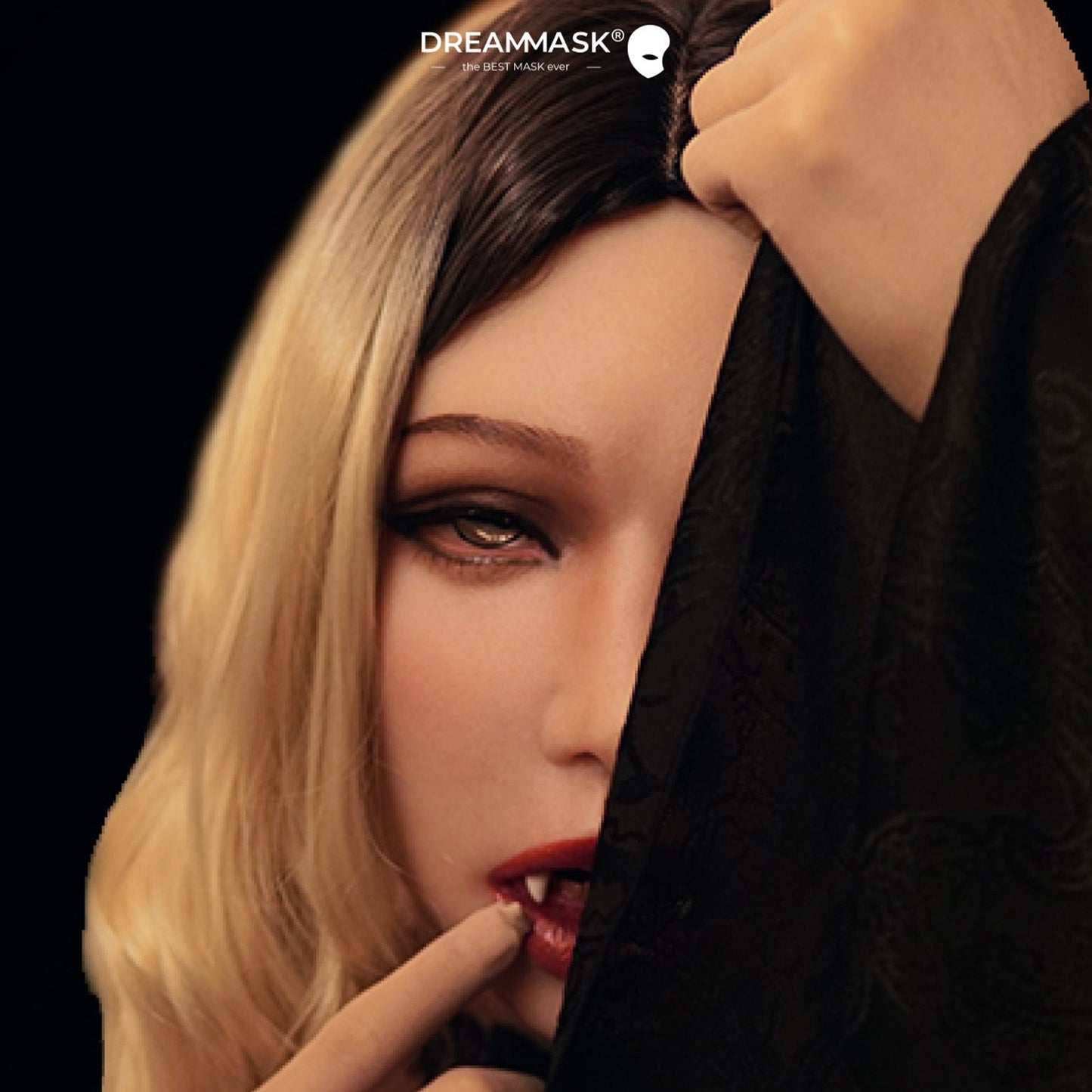 Poppy Silicone Mask Vampire Version - Quaworth