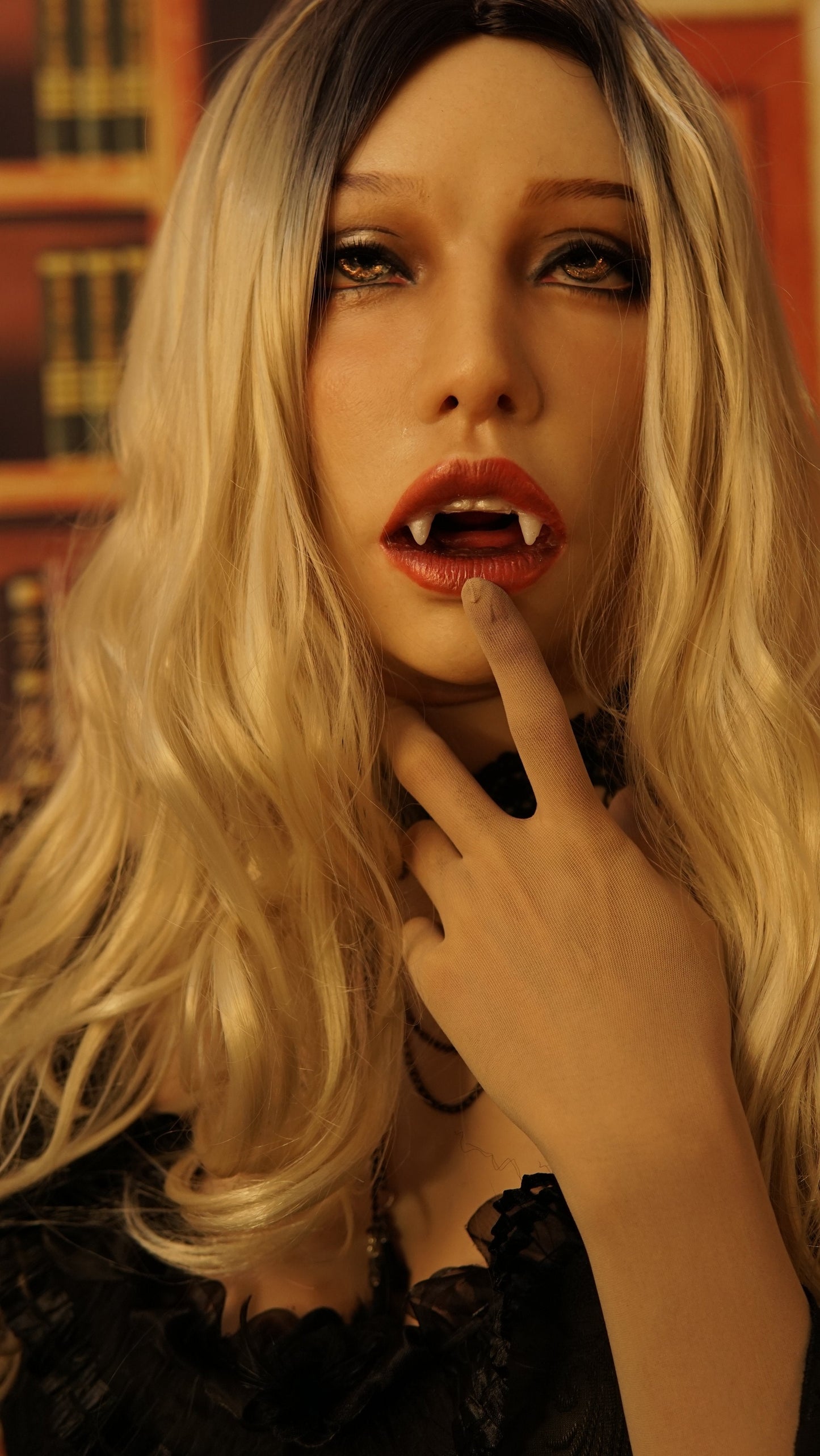 Poppy Silicone Mask Vampire Version - Quaworth
