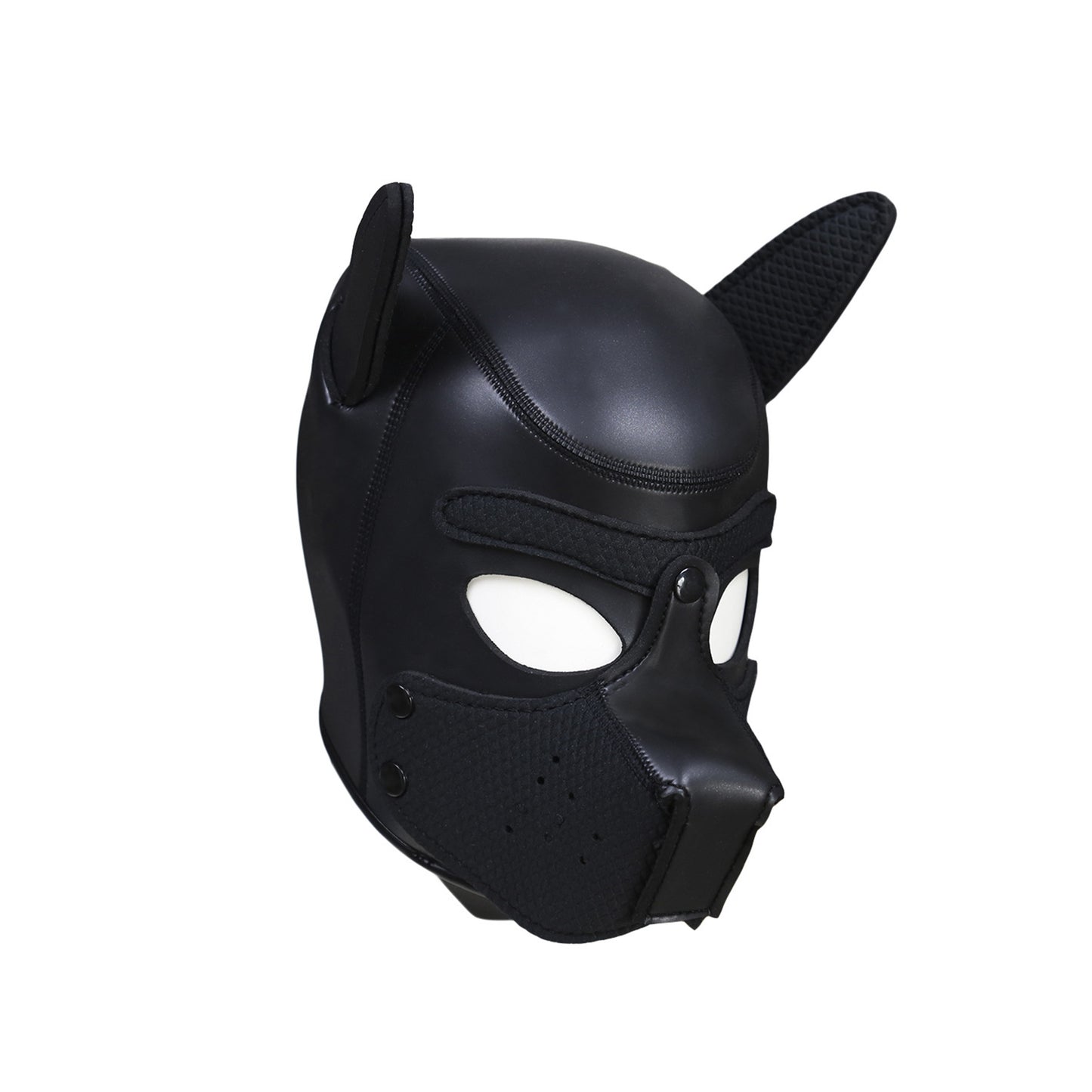 Neoprene Full Head Muzzle Detachable Puppy Hood Mask - Quaworth