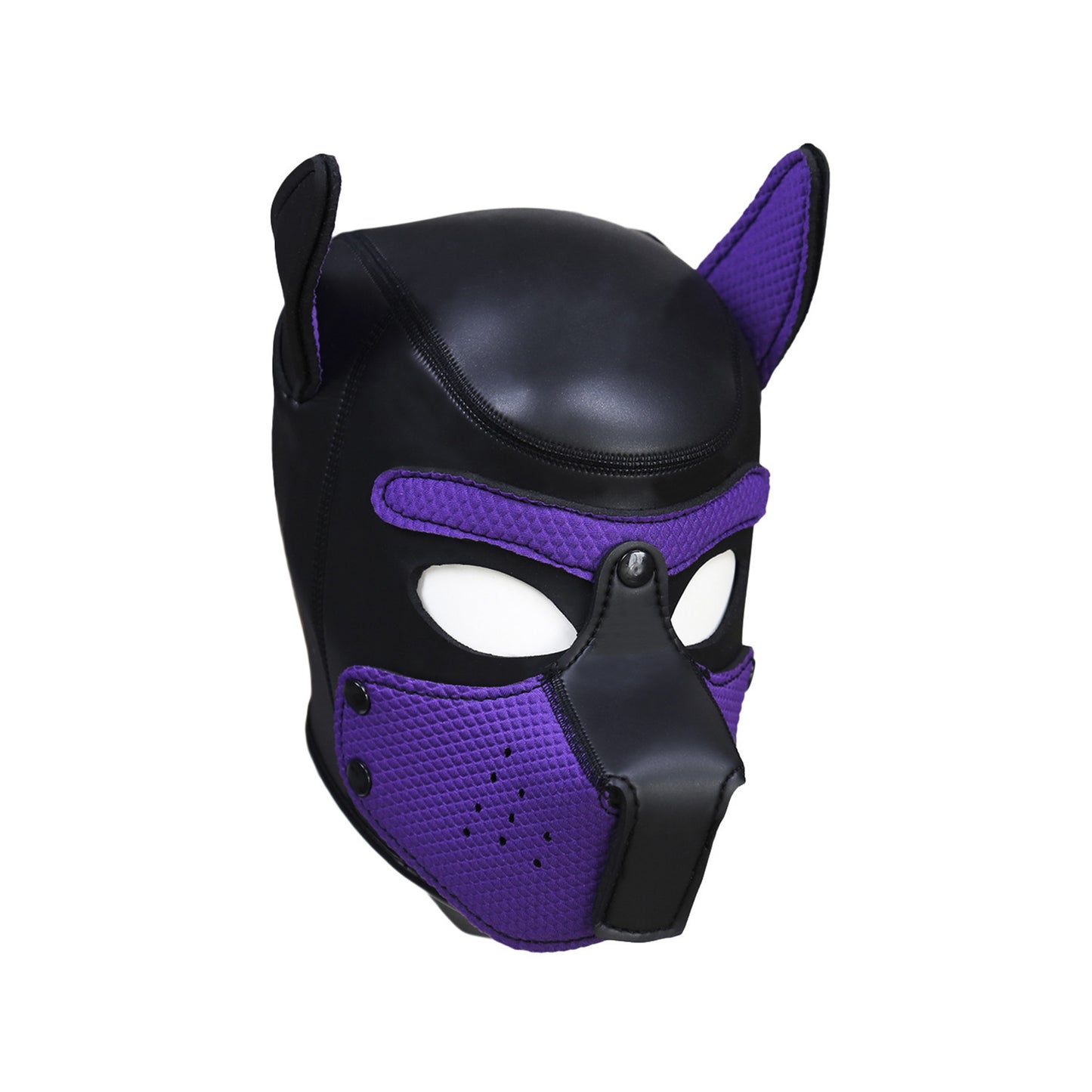 Neoprene Full Head Muzzle Detachable Puppy Hood Mask - Quaworth