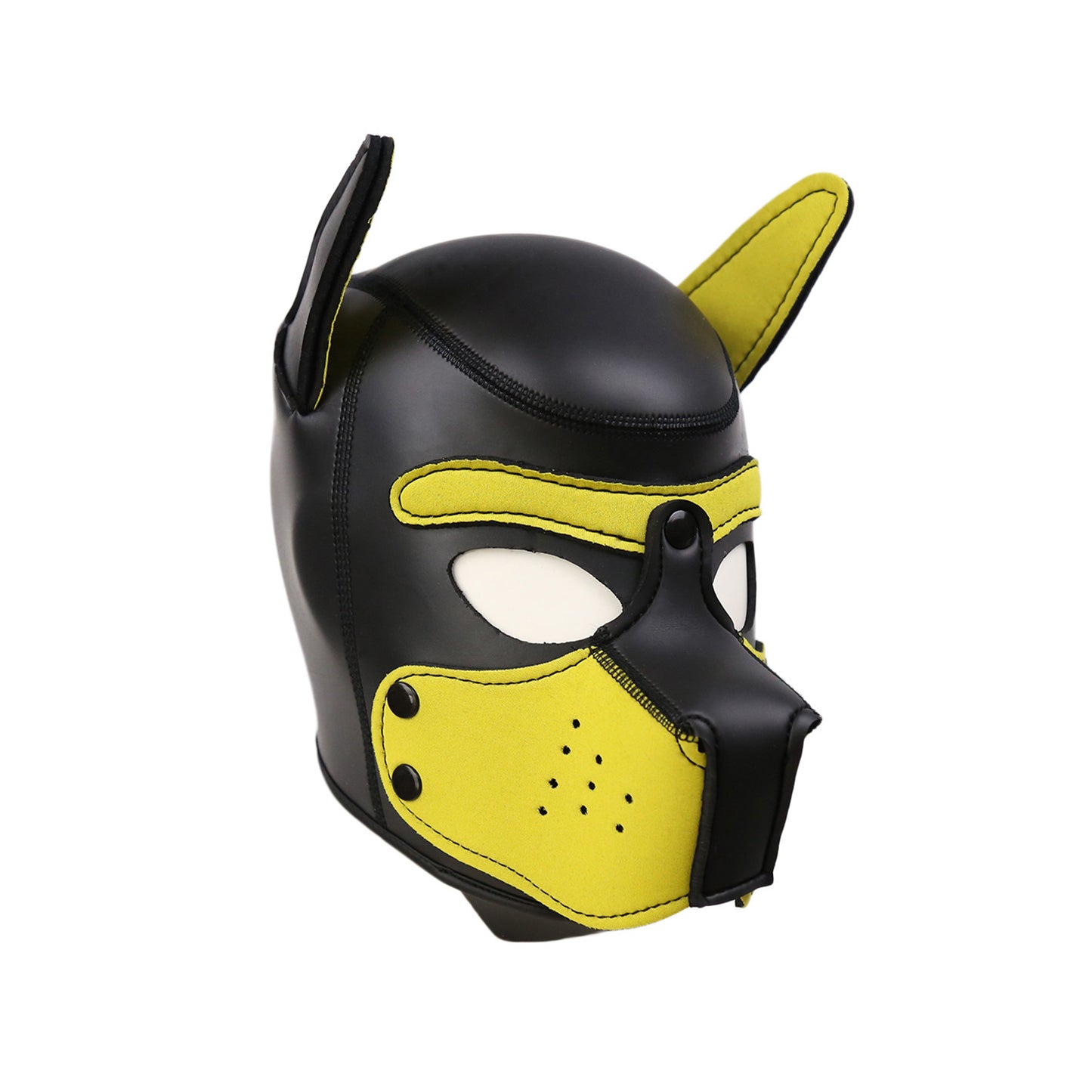 Neoprene Full Head Muzzle Detachable Puppy Hood Mask - Quaworth