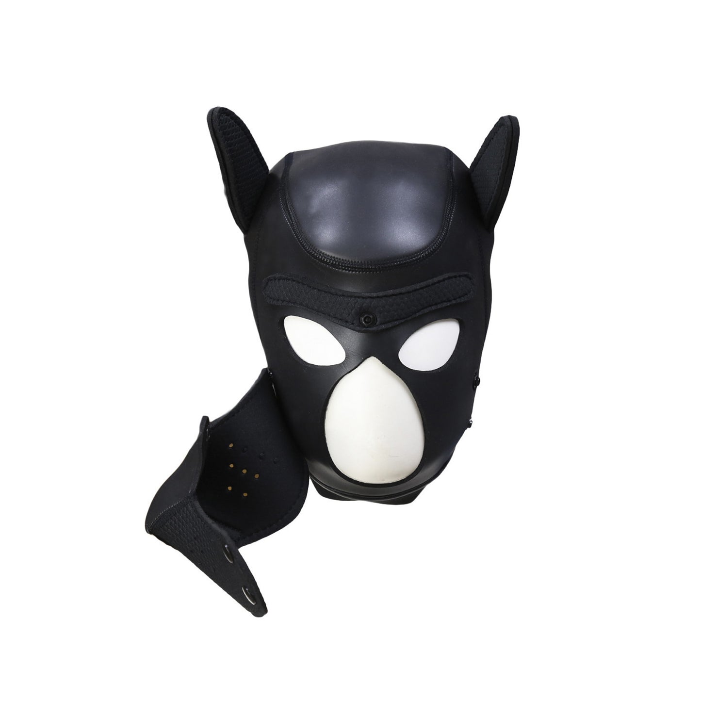 Neoprene Full Head Muzzle Detachable Puppy Hood Mask - Quaworth