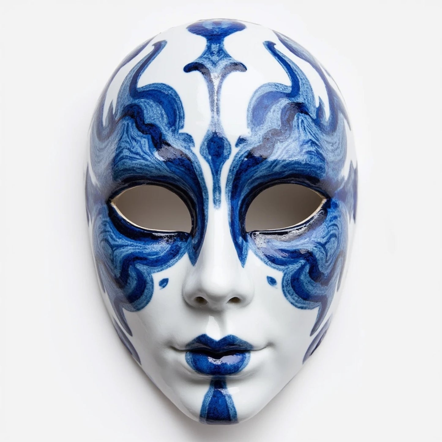 Qinghua Porcelain Style Mask