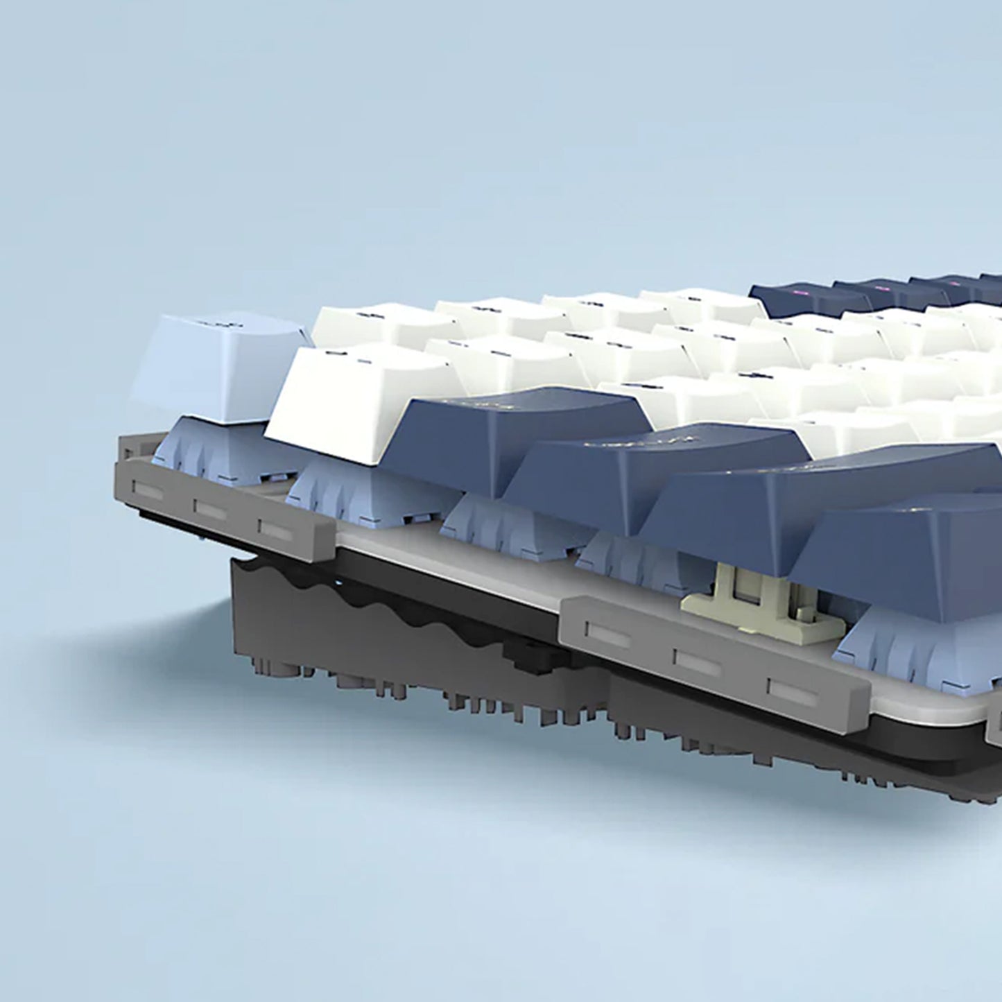 S99 Compact Portable Tri-Mode Mechanical Keyboard - Quaworth