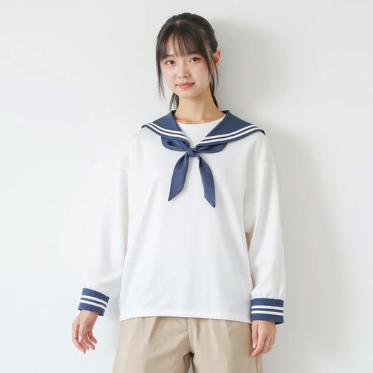 Sudadera estilo marinero