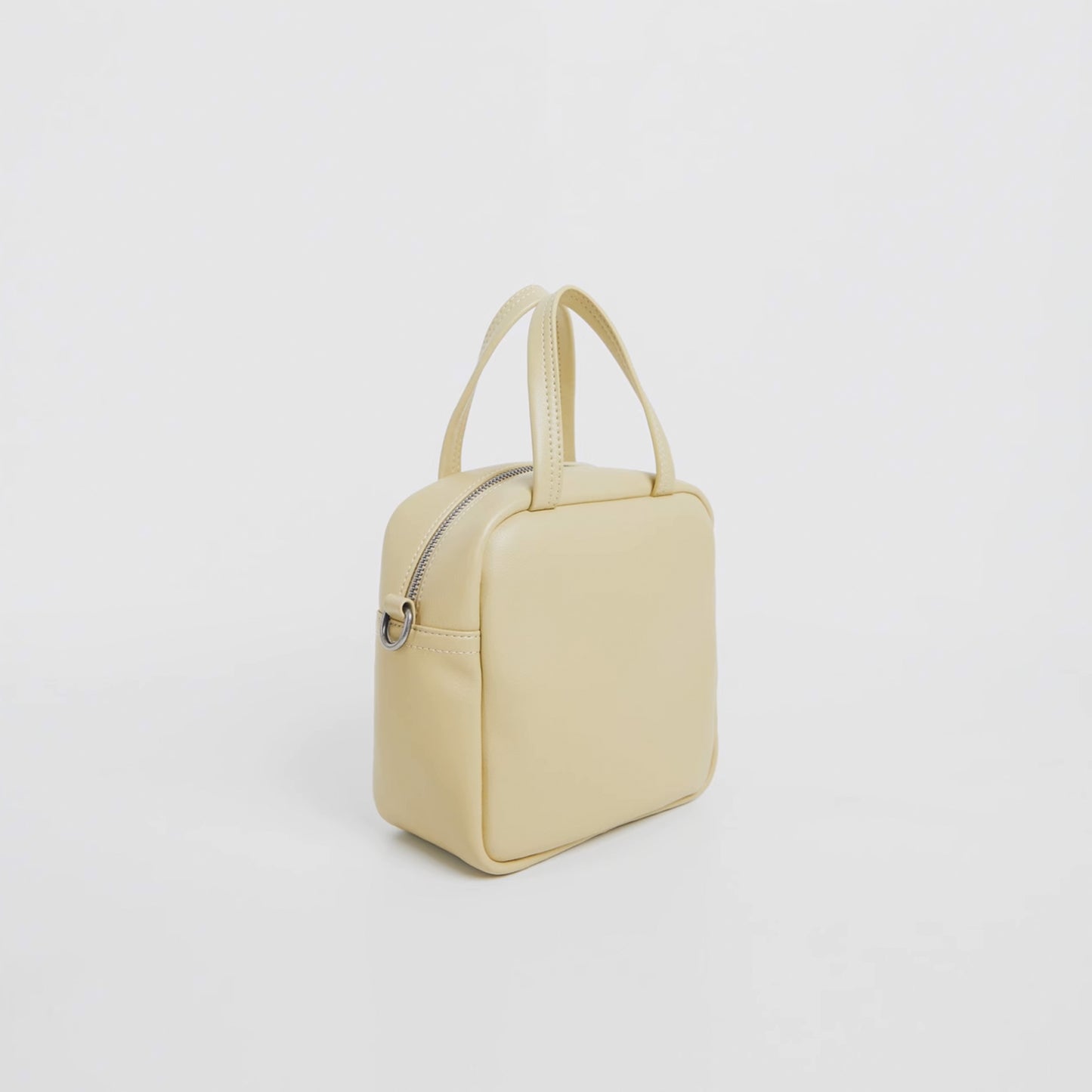 Black Sugar Cream Crossbody Rounded Corner Square Bag - Quaworth