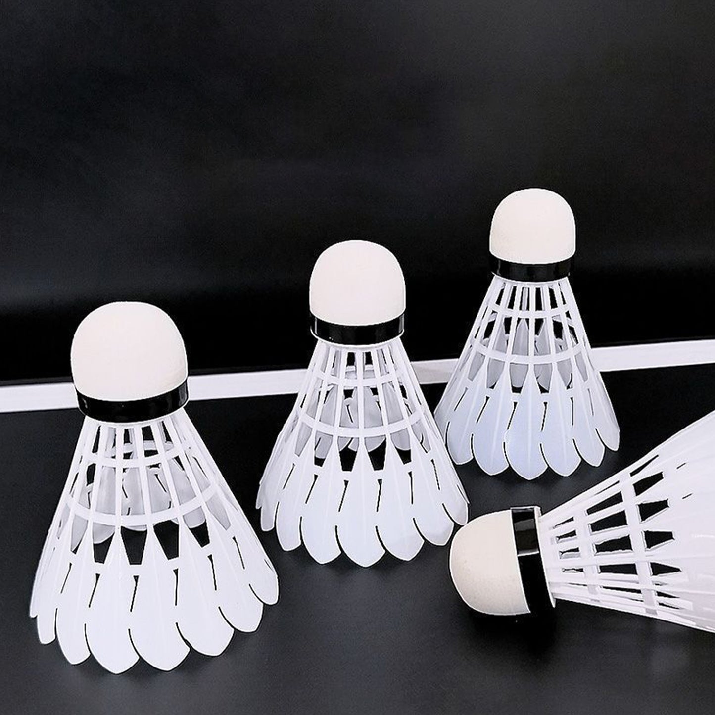 Synthetic Plastic Training Badminton Shuttlecock