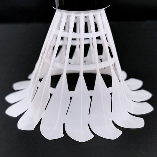 Volante de bádminton de entrenamiento de plástico sintético