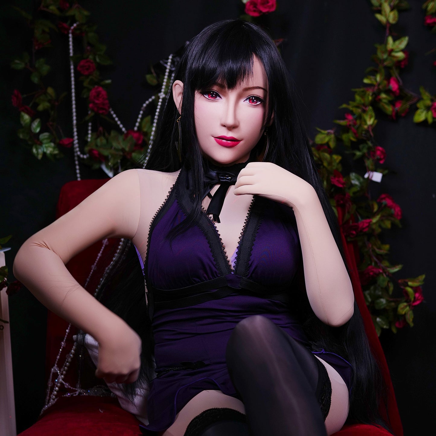 Tifa Silicone Mask Special Makeup Version - Quaworth