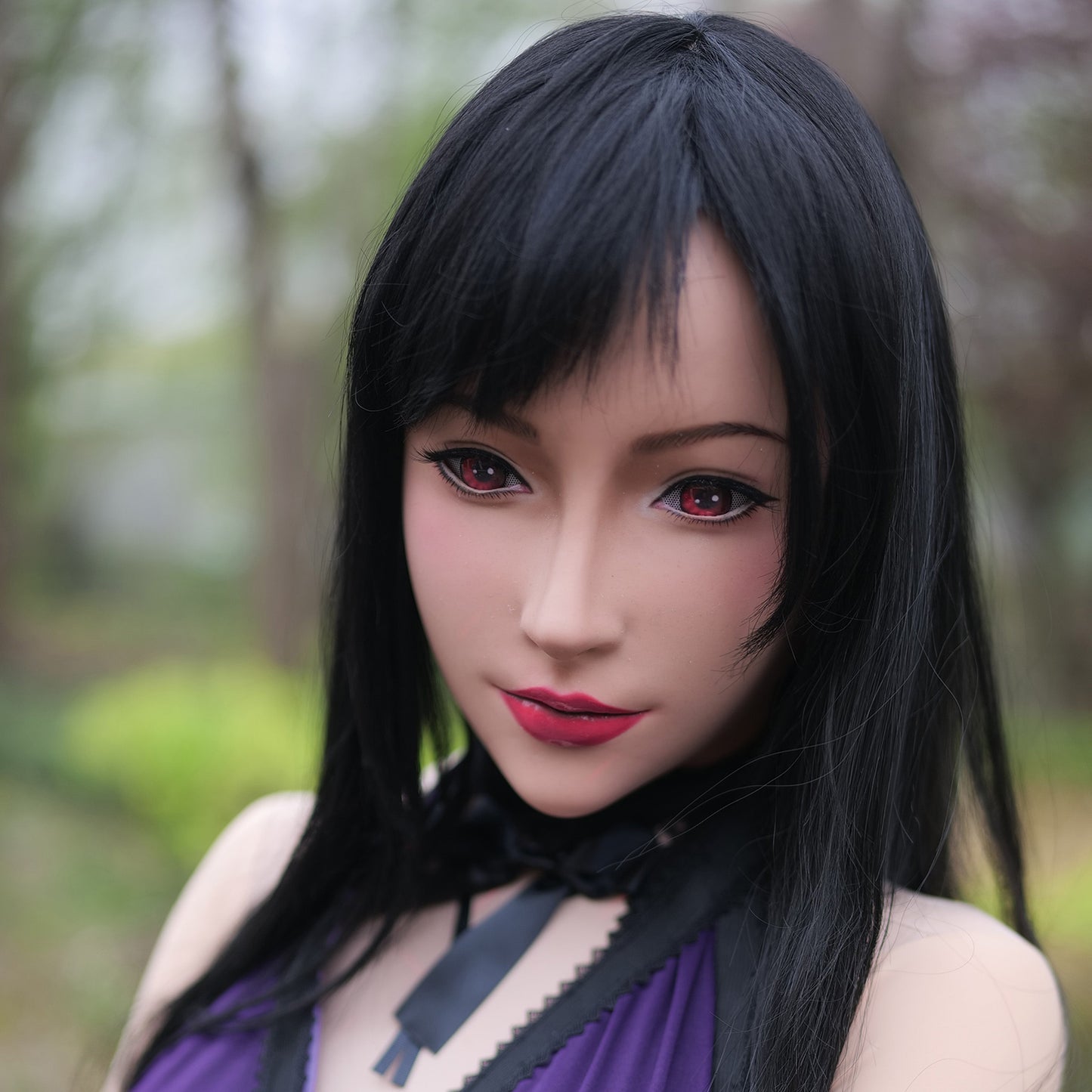 Tifa Silicone Mask Special Makeup Version - Quaworth