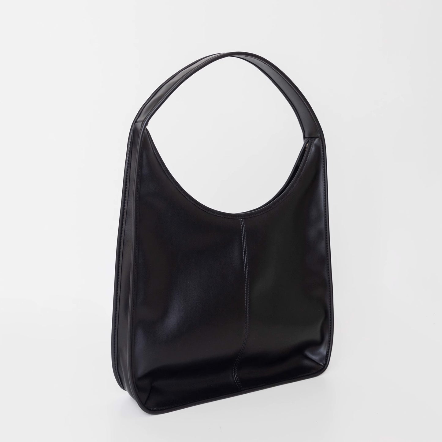 Black Swan Minimalist Wide Shoulder Strap Tote Bag - Quaworth