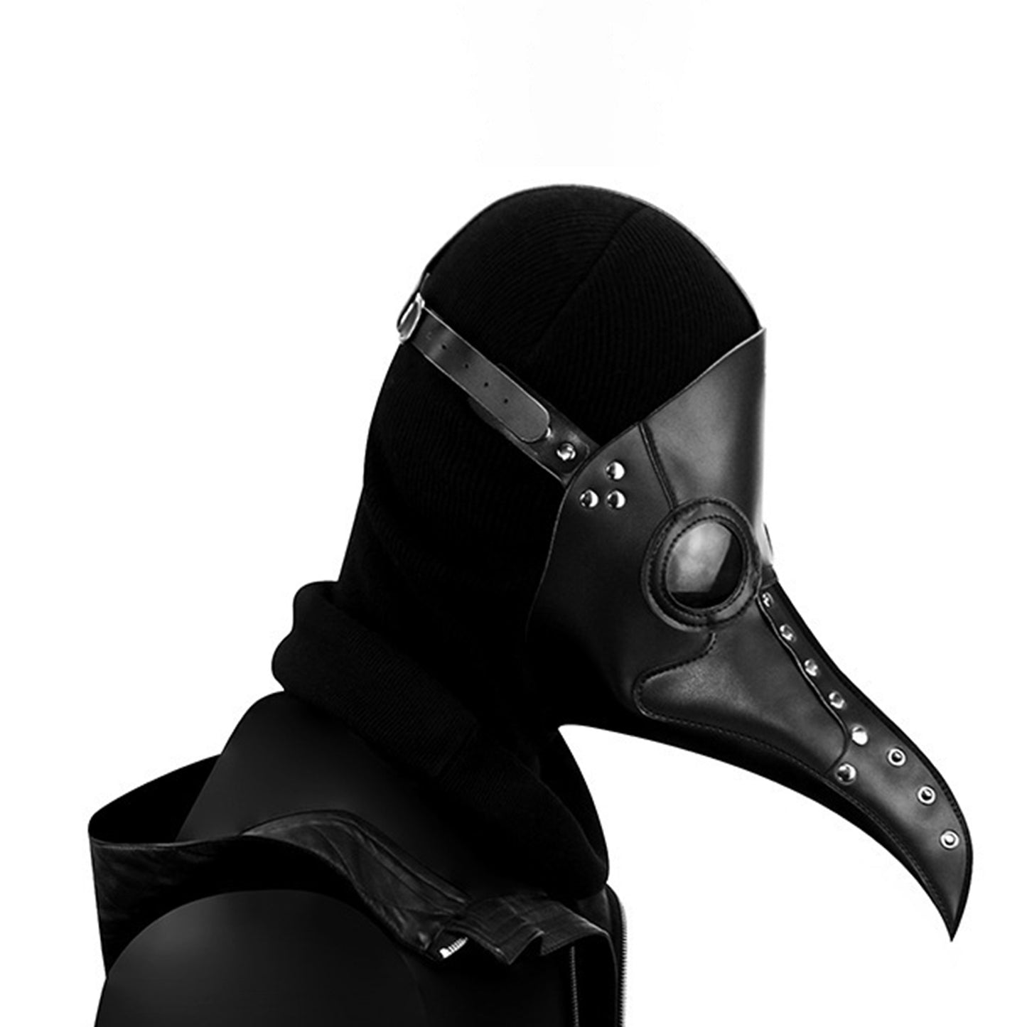 Vegan Leather Plague Doctor Beak Mask