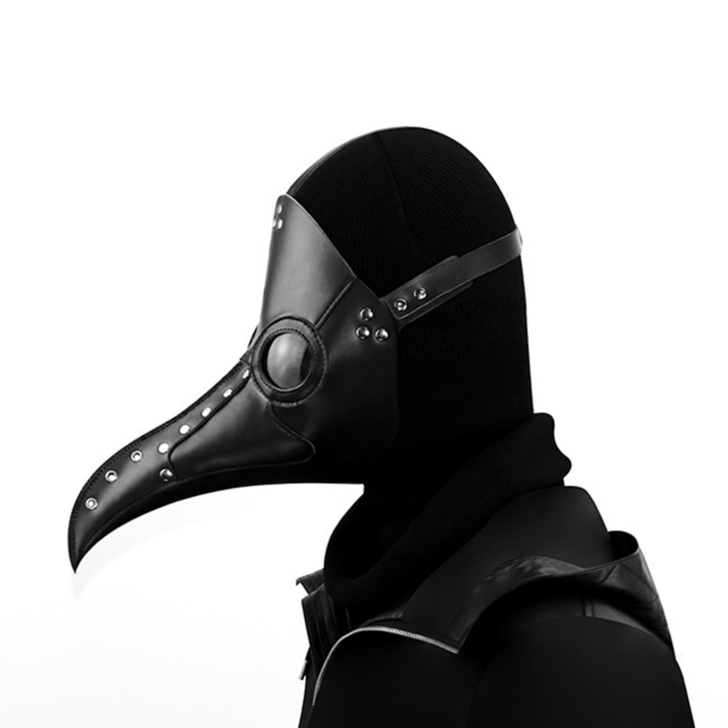 Vegan Leather Plague Doctor Beak Mask