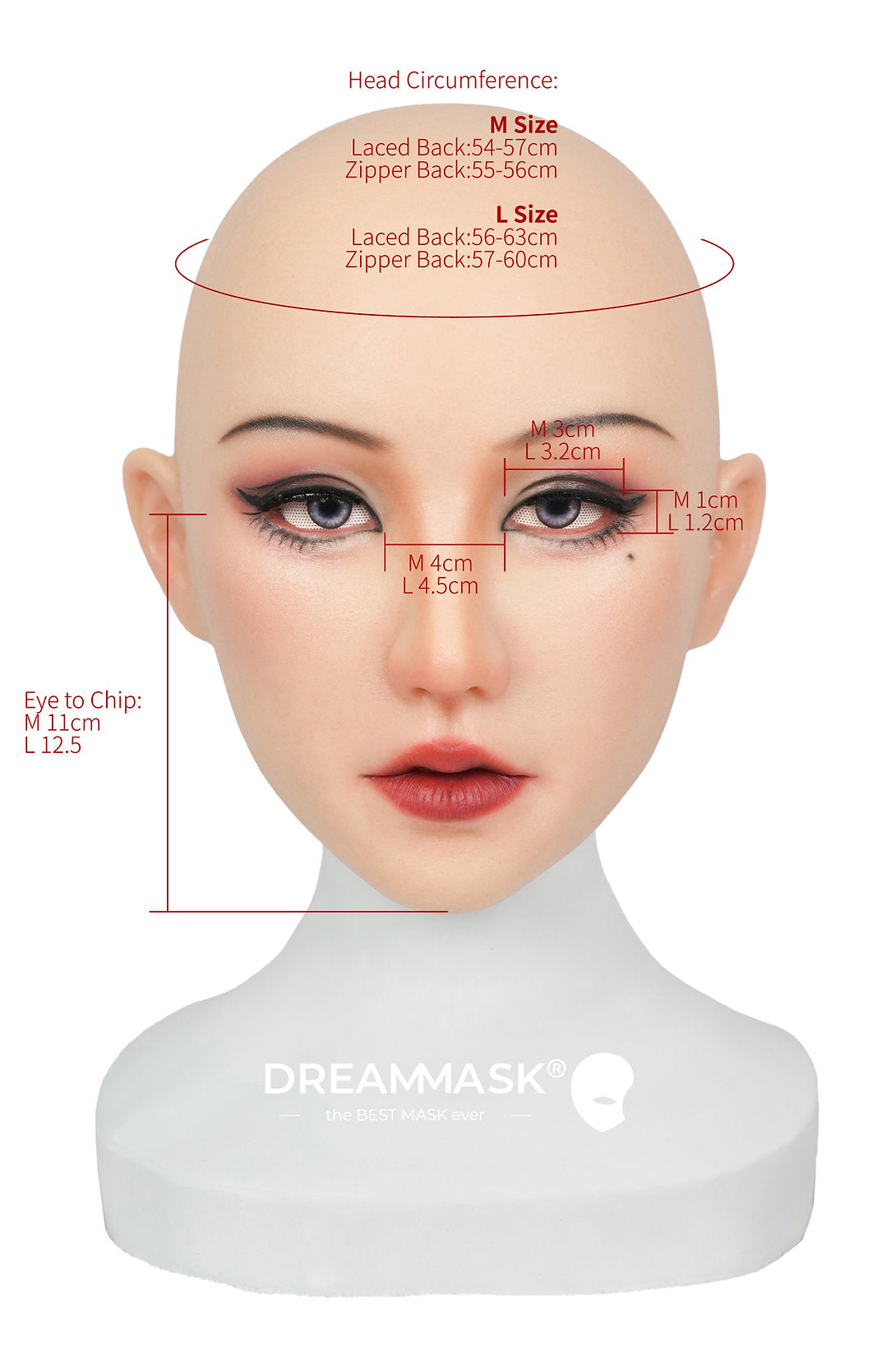 Yao Silicone Mask Special Makeup Version
