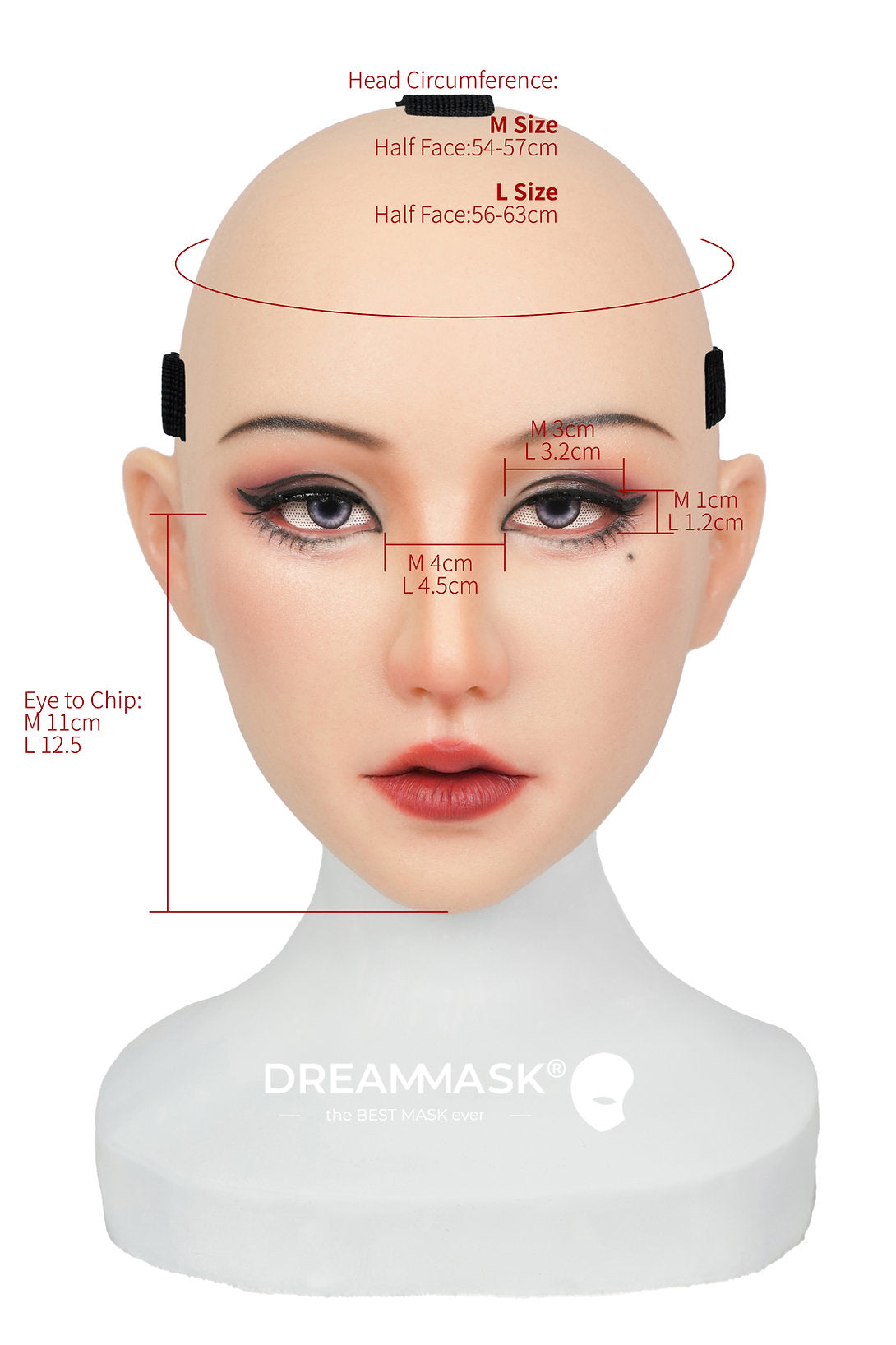 Yao Silicone Mask Special Makeup Version
