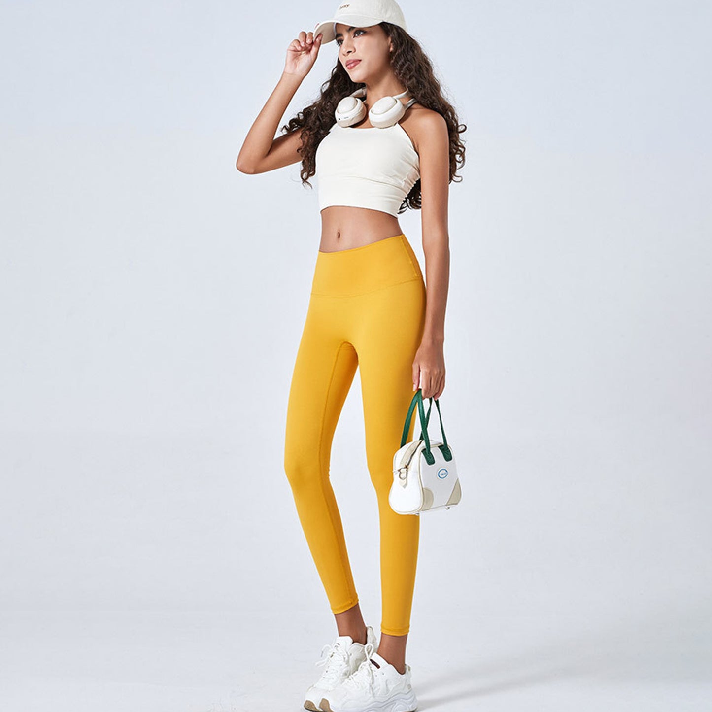 High Rise Compression Yoga Sport Legging Pant - Quaworth